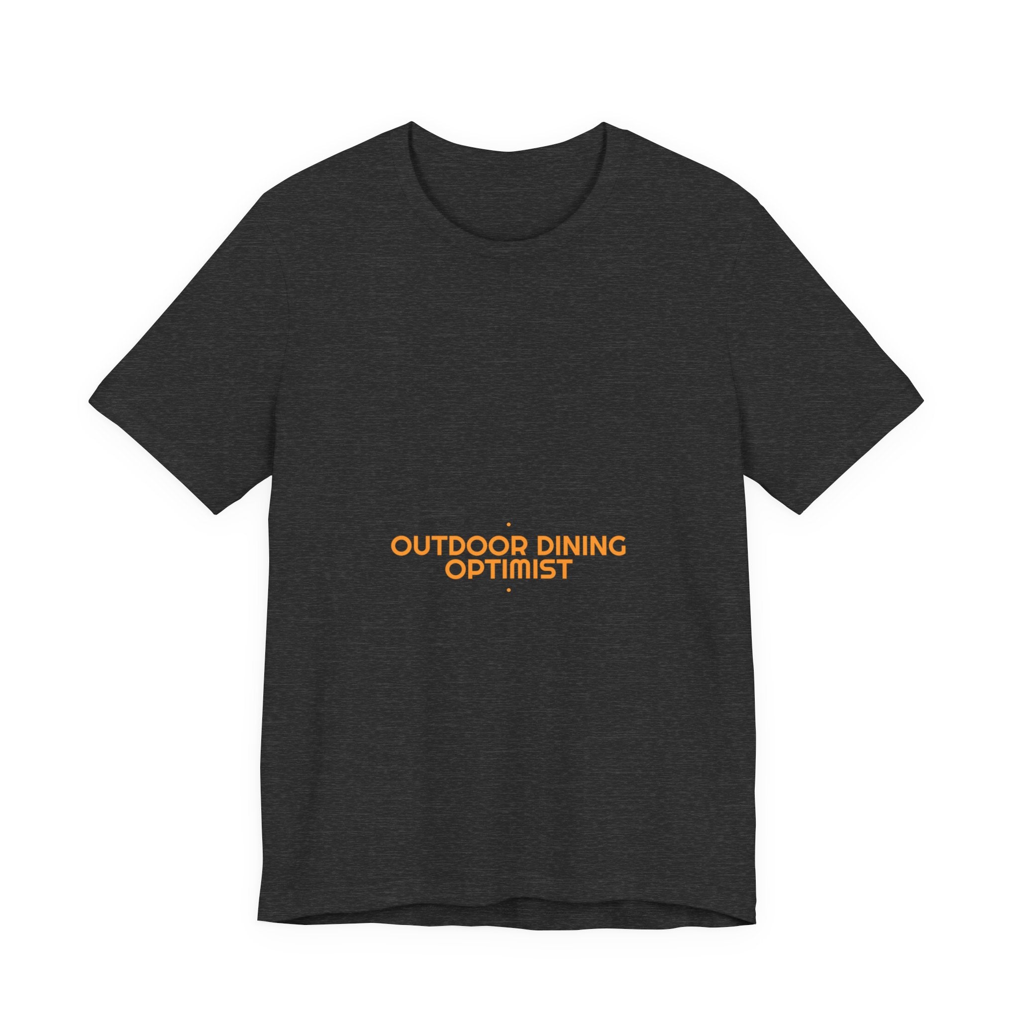 Outdoor Dining Optimist - Trendy Teez Funny Tee mockup