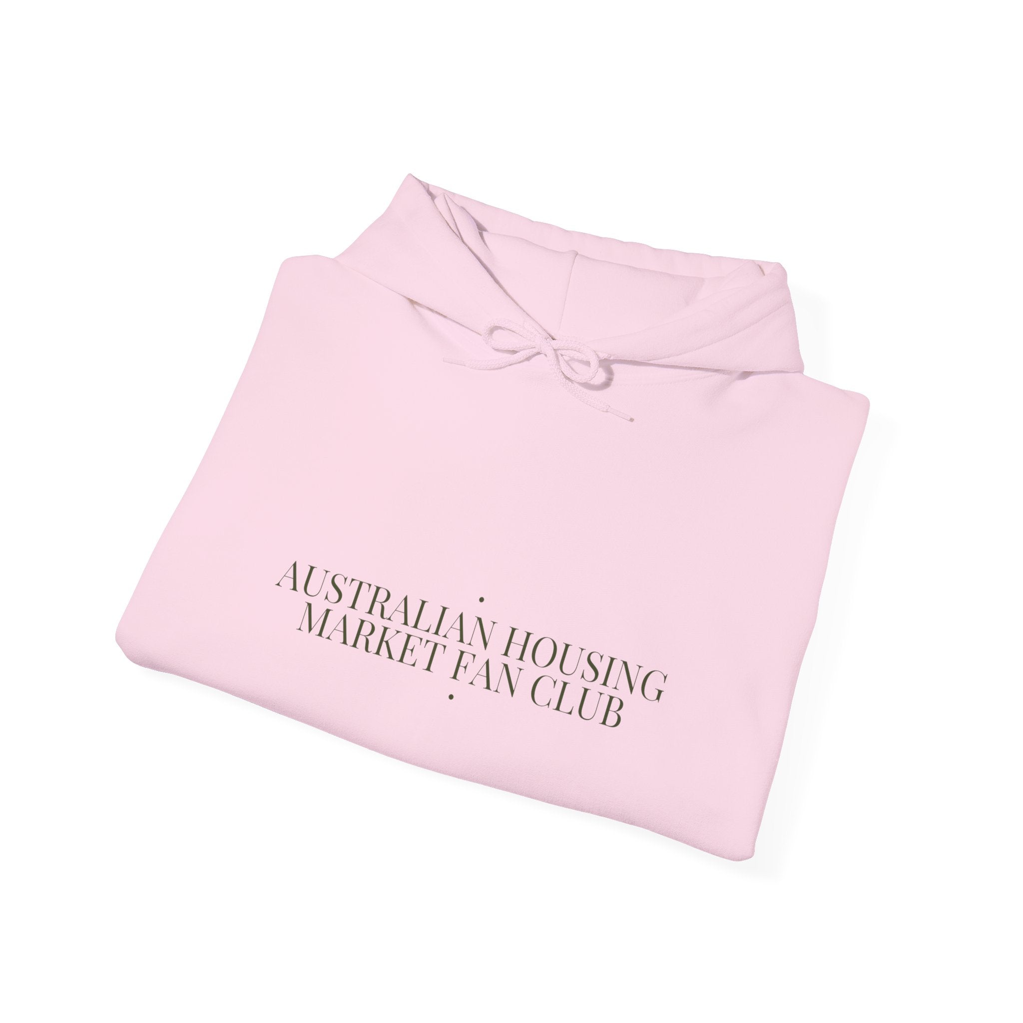 Australian Housing Market Fan Club - Trendy Teez Funny Hoodie mockup