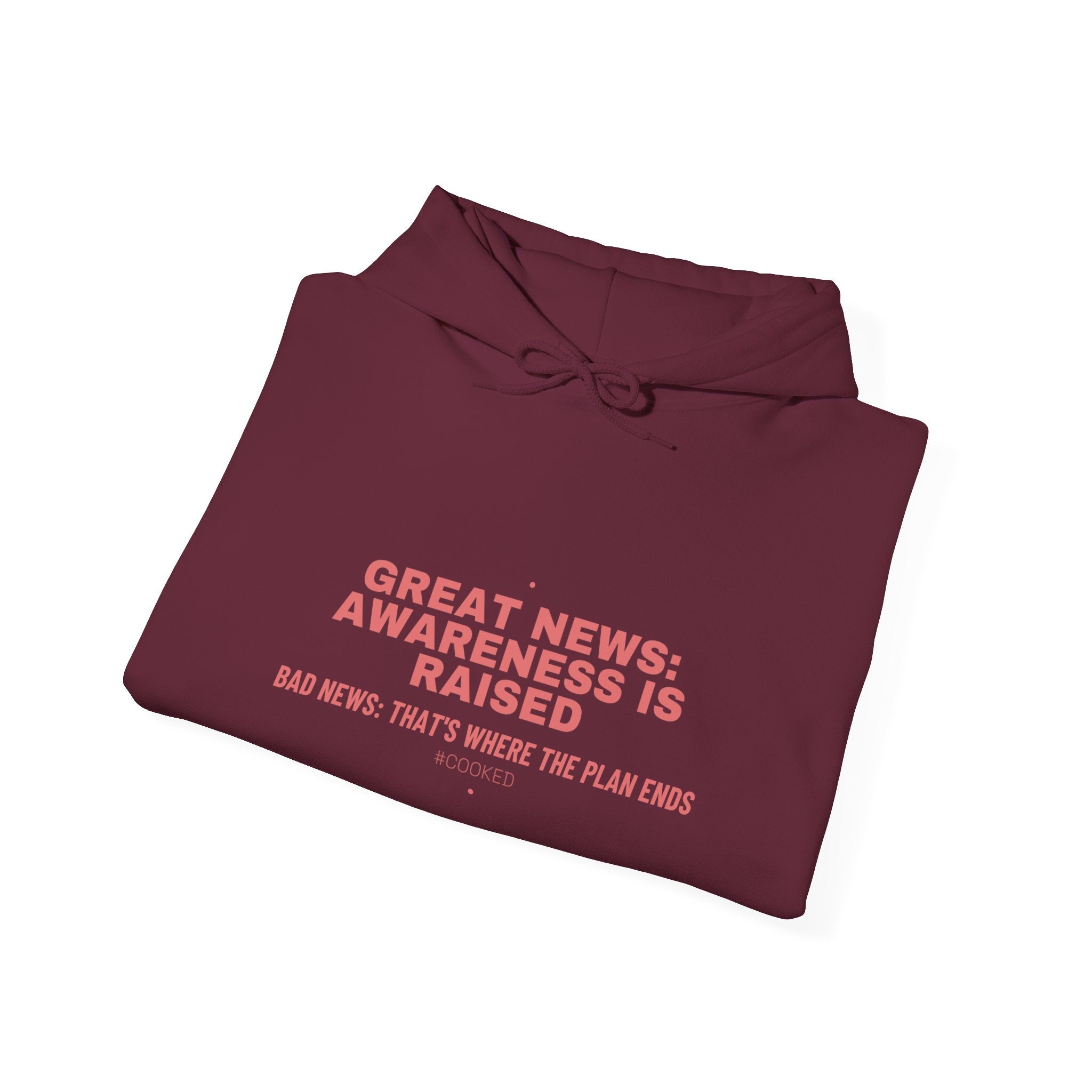 Great News: Awareness Is Raised - Trendy Teez Funny Hoodie mockup