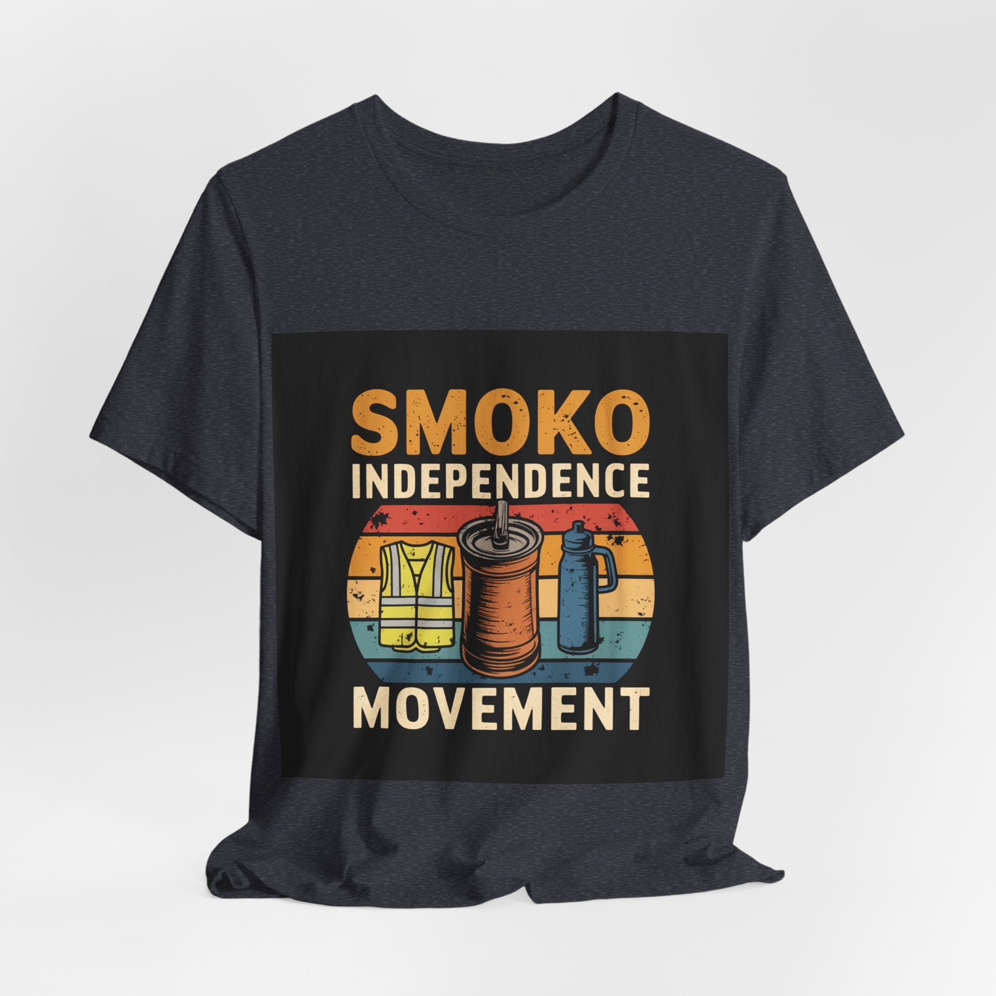 Smoko Independence Movement - Trendy Teez Funny Tee mockup