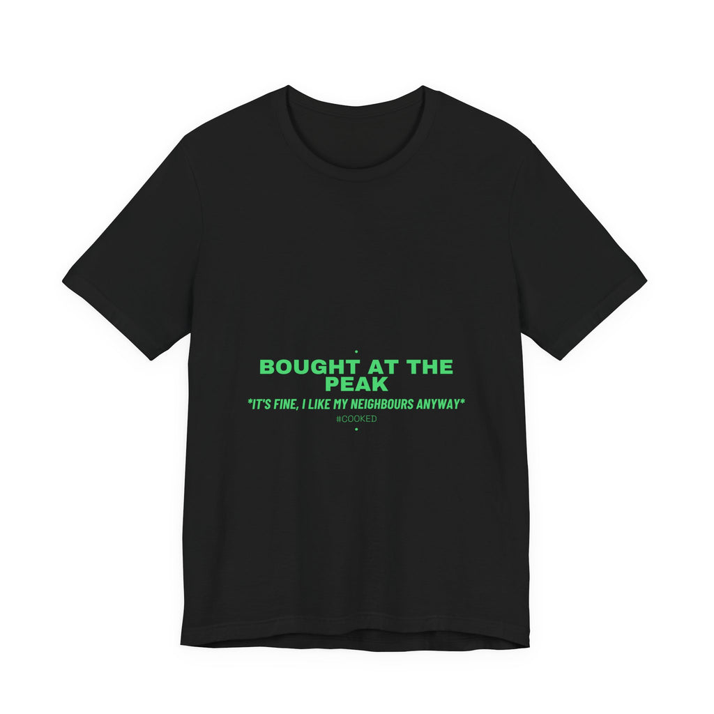 Bought At The Peak - Trendy Teez Funny Tee mockup