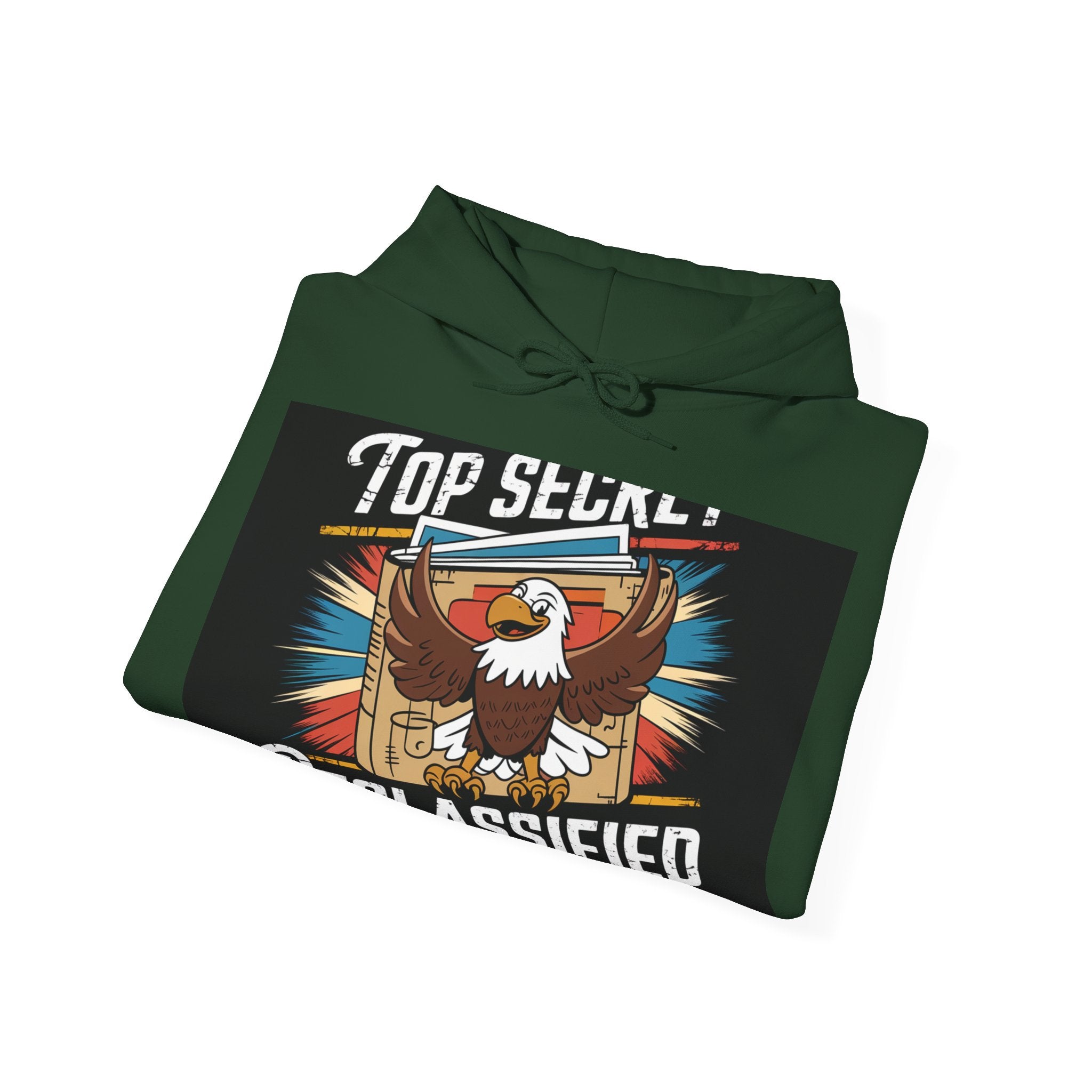 Declassified - Trendy Teez Funny Hoodie mockup