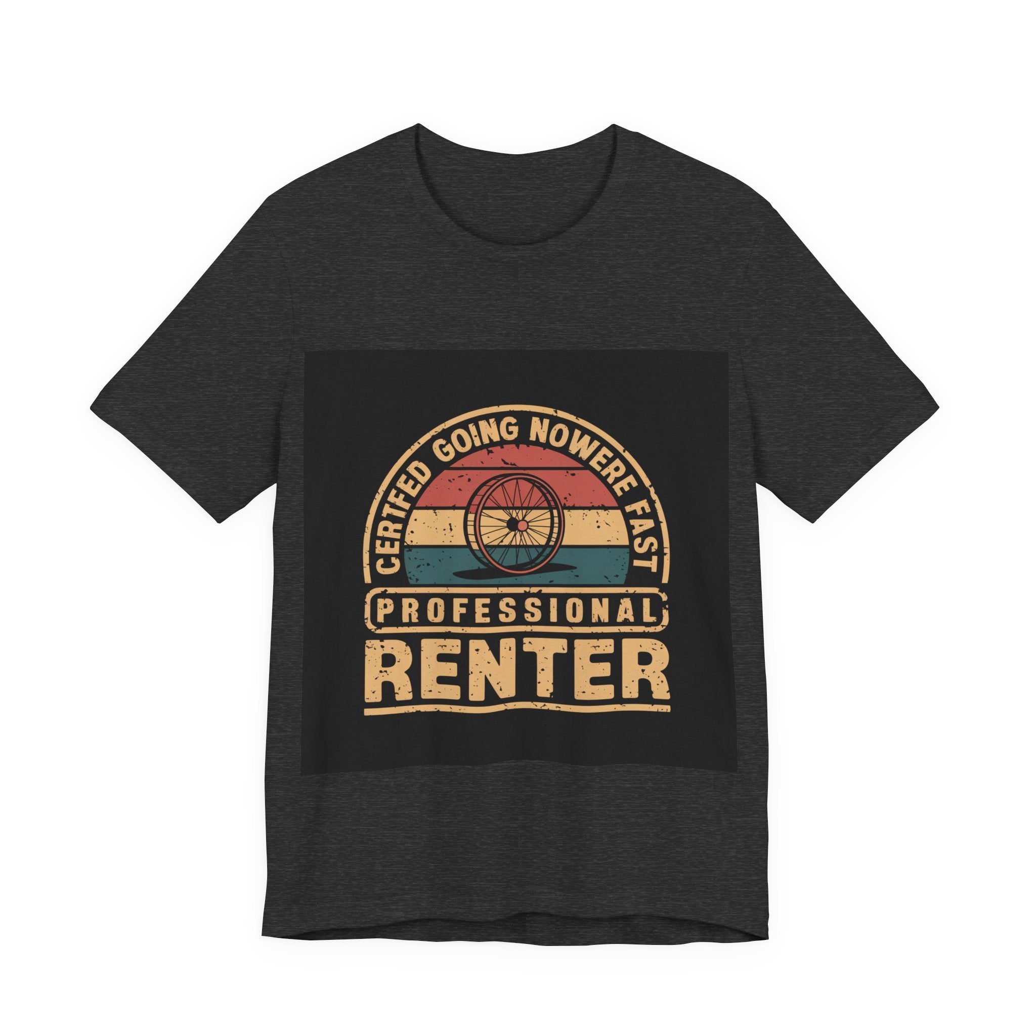 Professional Renter - Trendy Teez Funny Tee mockup