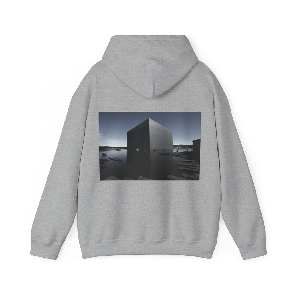 Covilhã Data Center (Covilhã, Portugal) — Hard Hoodie (Back Print)