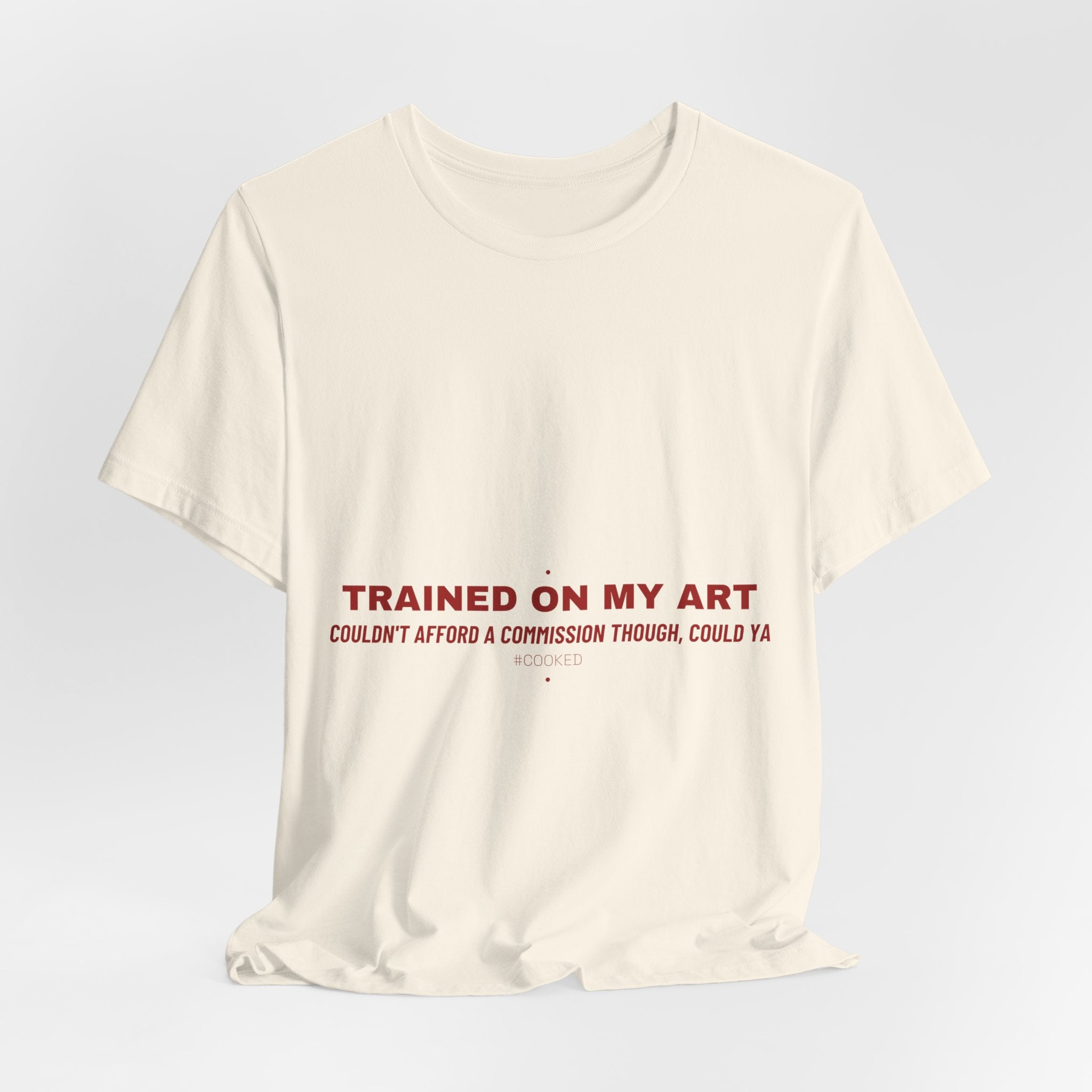 Trained On My Art - Trendy Teez Funny Tee mockup
