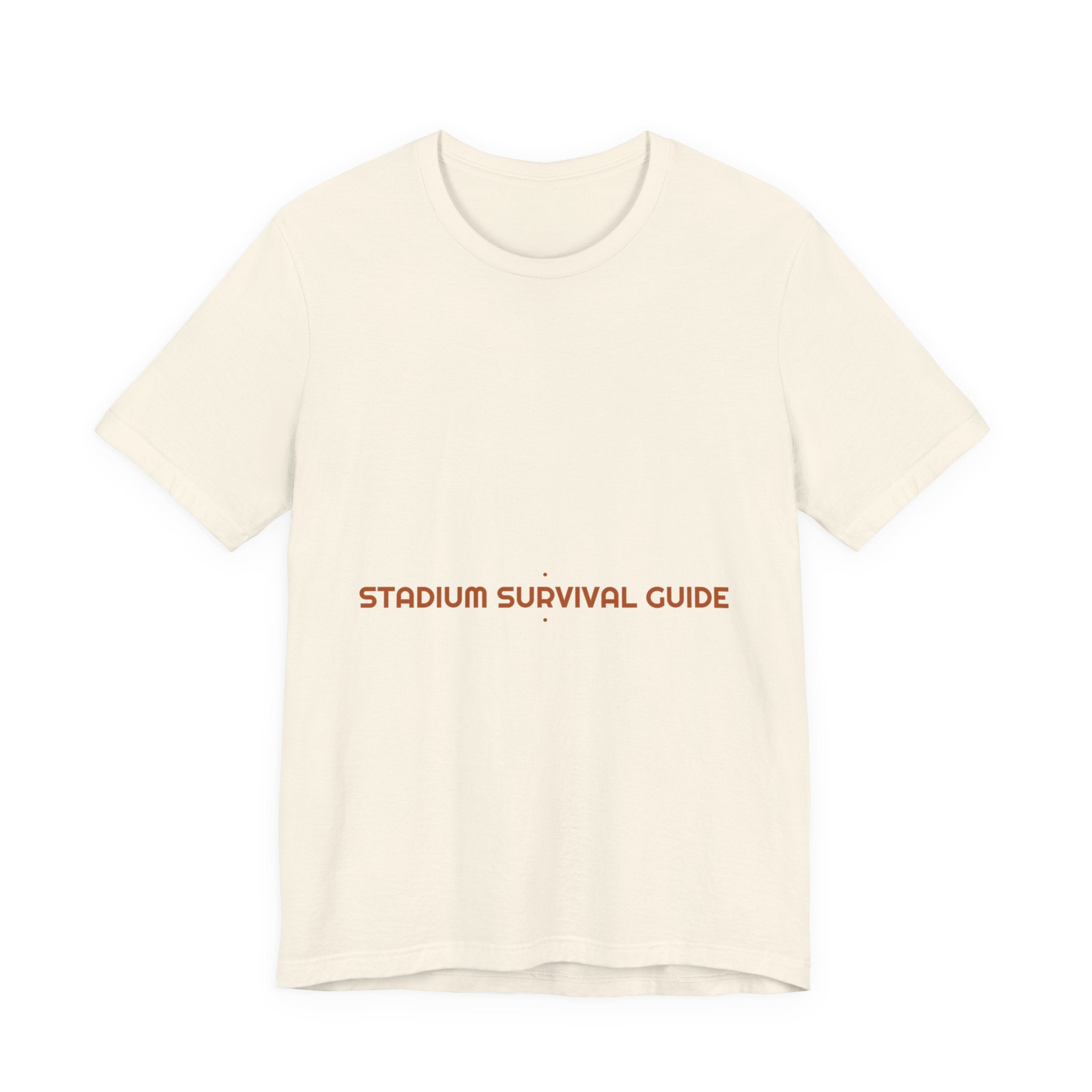 Stadium Survival Guide - Trendy Teez Funny Tee mockup