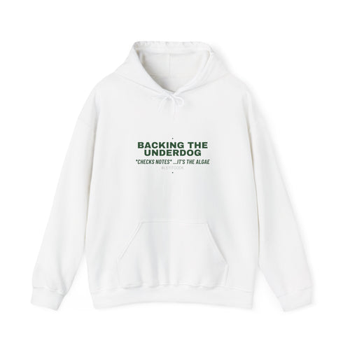 Backing The Underdog - Trendy Teez Funny Hoodie mockup