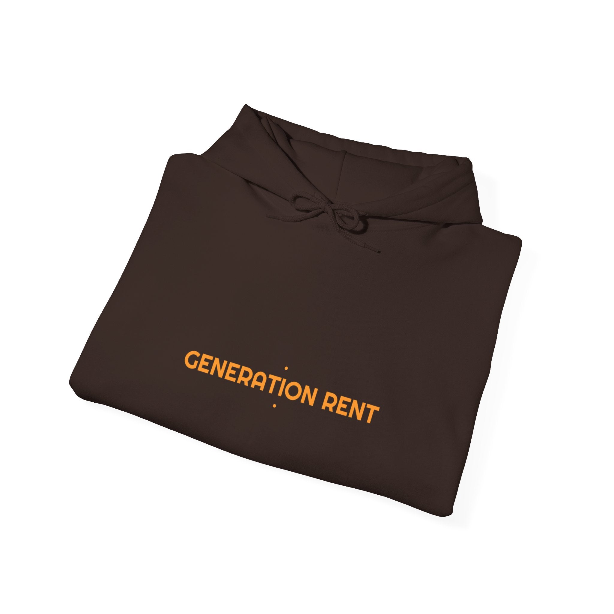 Generation Rent - Trendy Teez Funny Hoodie mockup