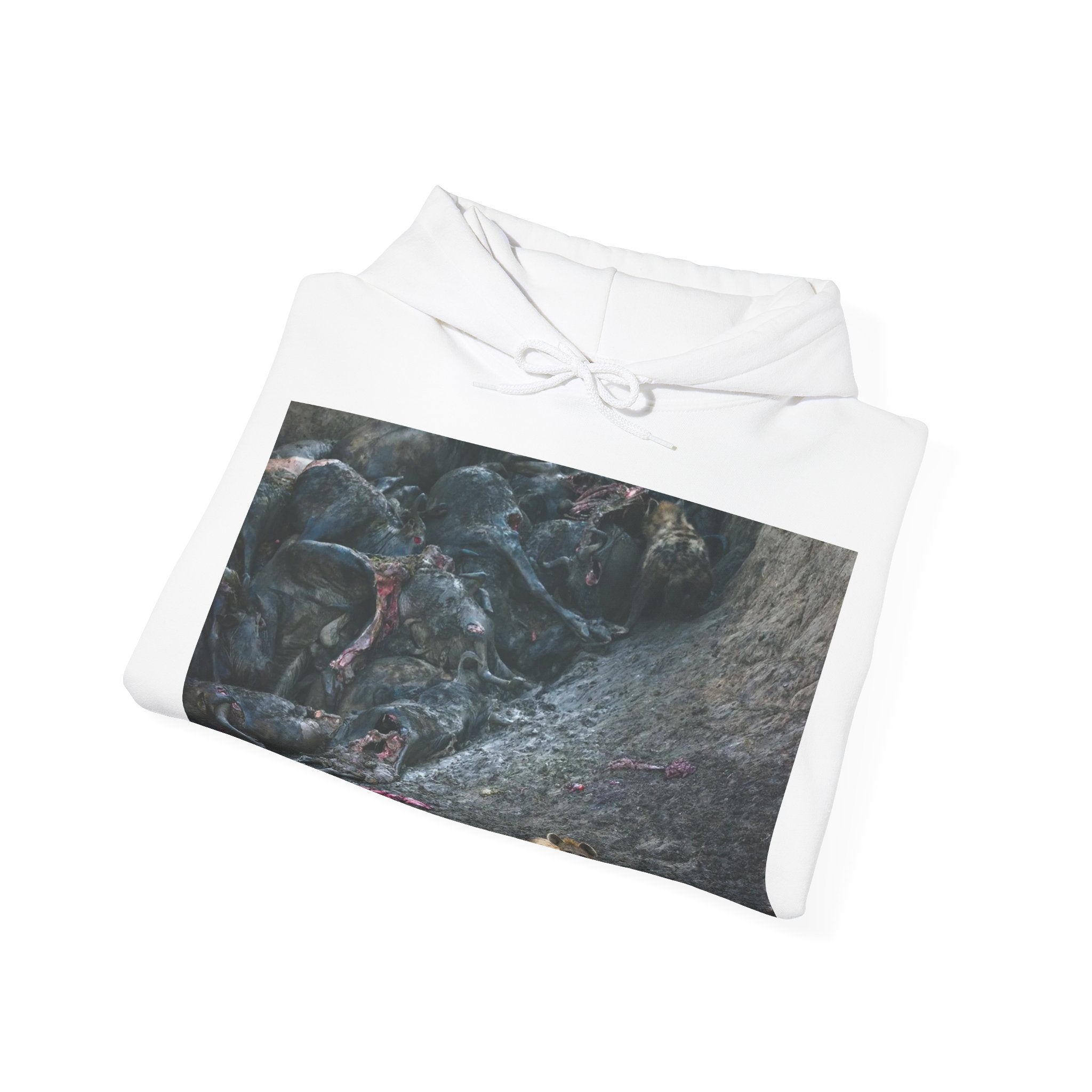Feast / In The Surge To Cross The Mara River Th... — Hard Hoodie