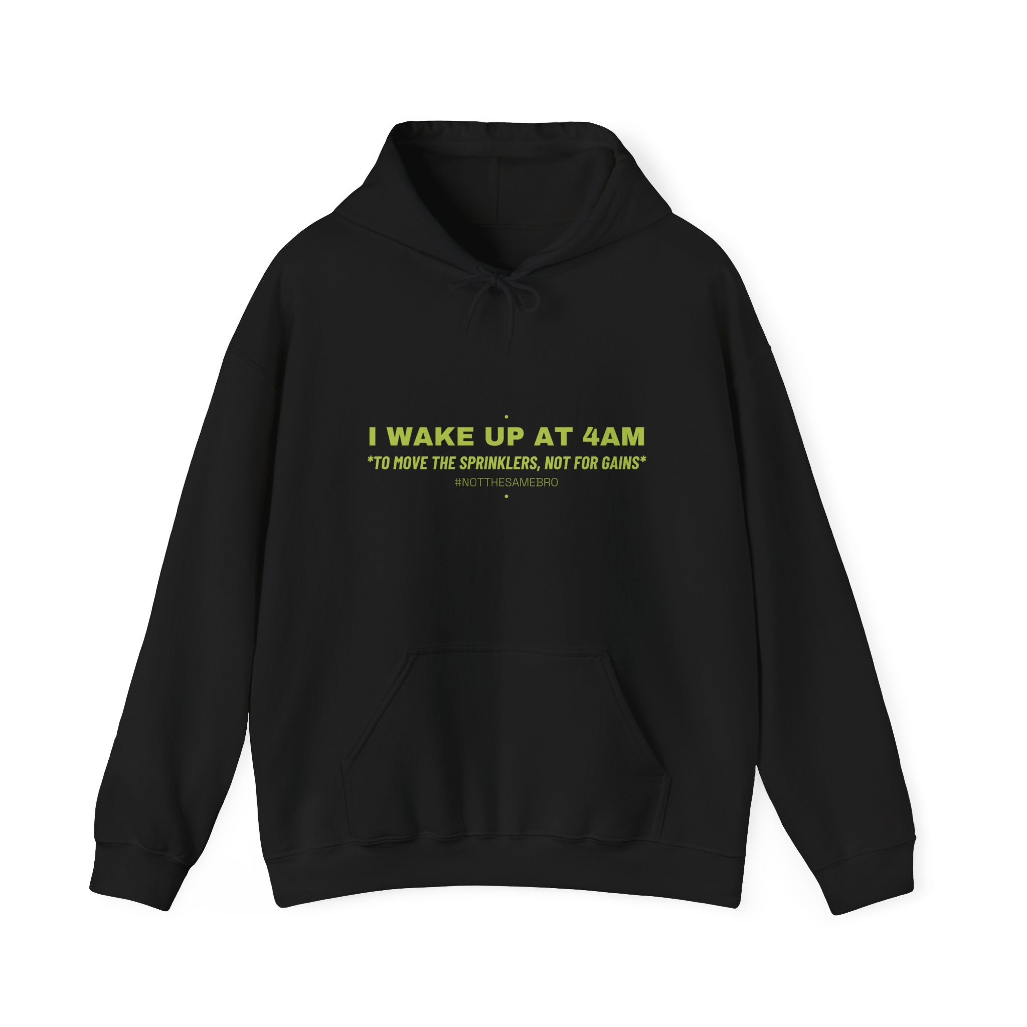 I Wake Up At 4Am - Trendy Teez Funny Hoodie mockup