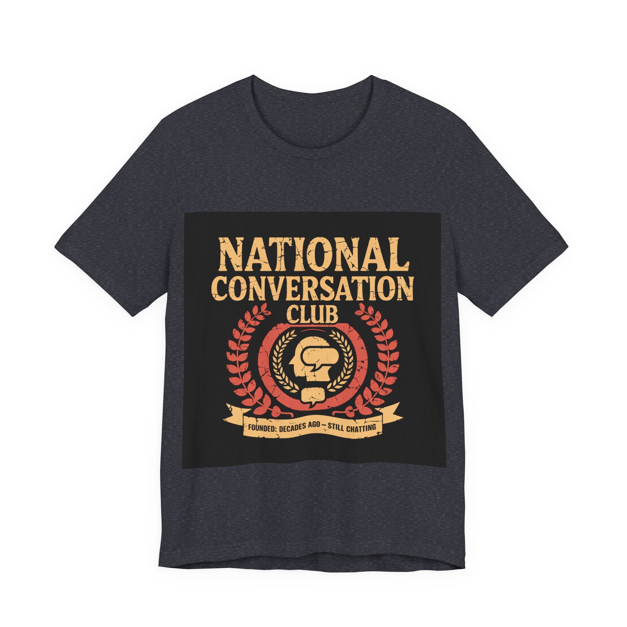 National Conversation Club - Trendy Teez Funny Tee mockup