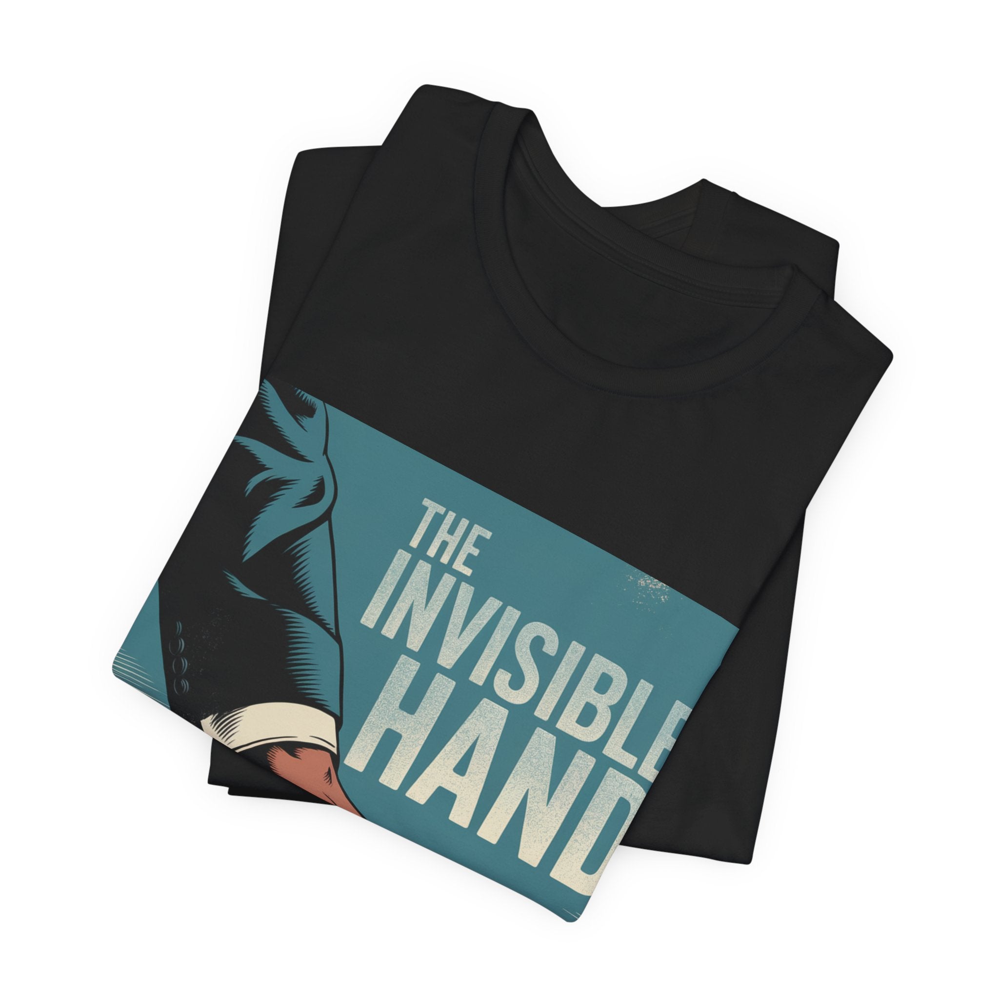The Invisible Hand - Trendy Teez Funny Tee mockup