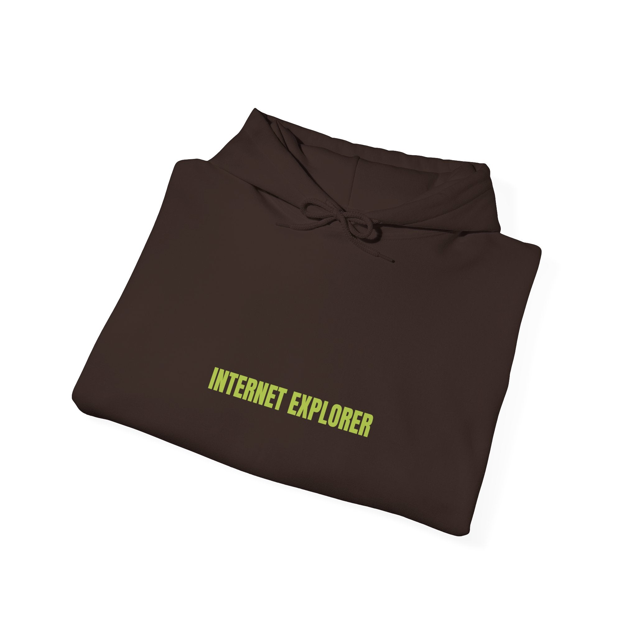Internet Explorer - Trendy Teez Funny Hoodie mockup
