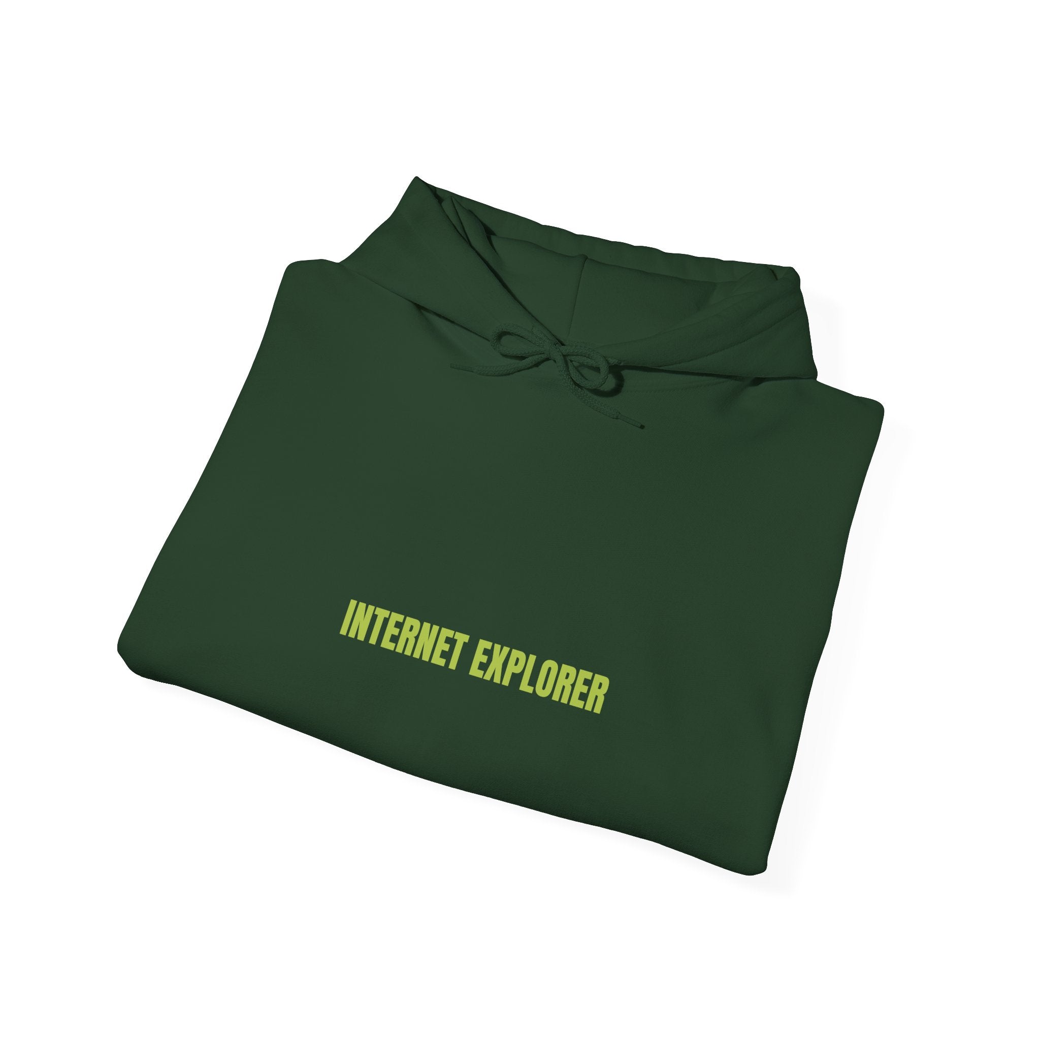 Internet Explorer - Trendy Teez Funny Hoodie mockup