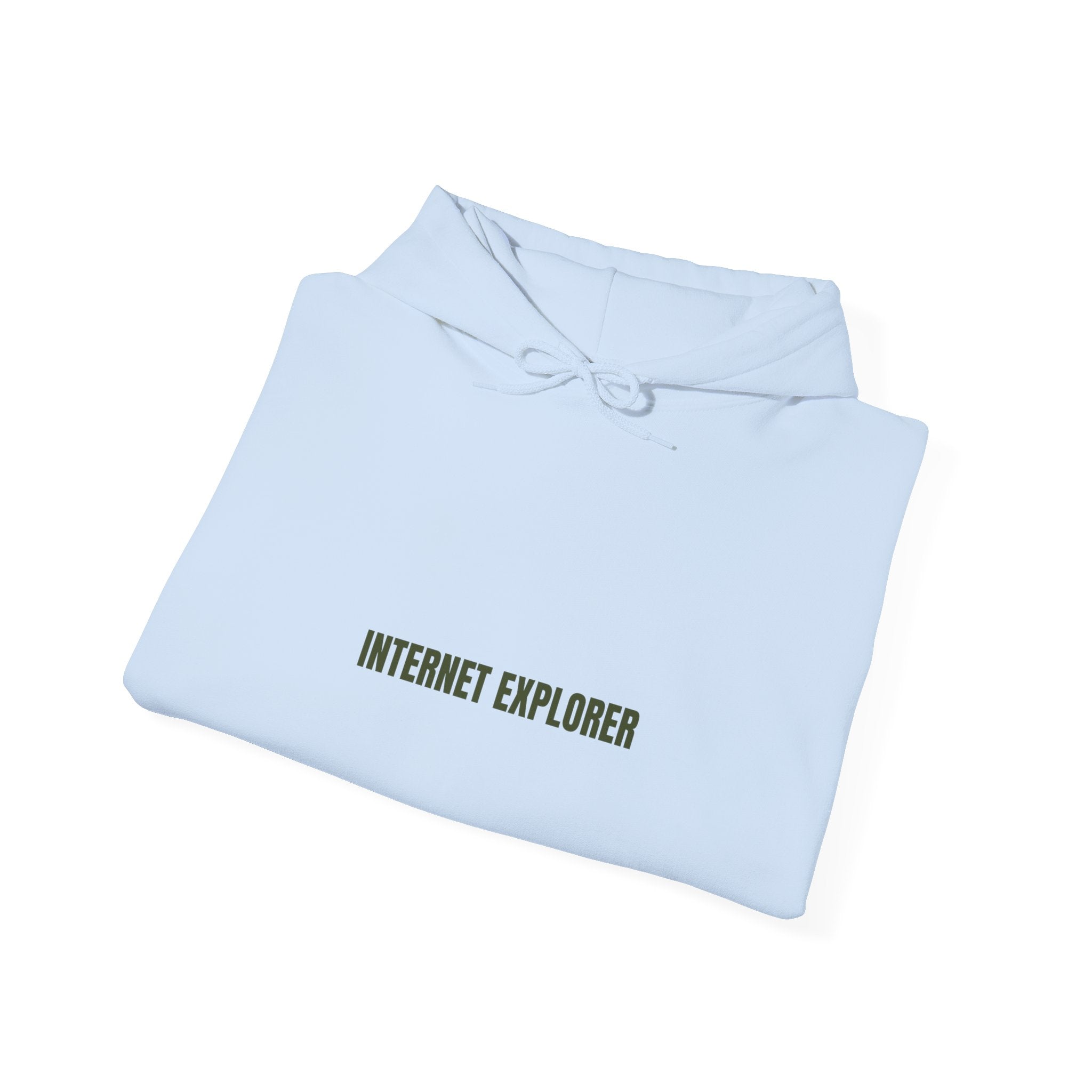Internet Explorer - Trendy Teez Funny Hoodie mockup