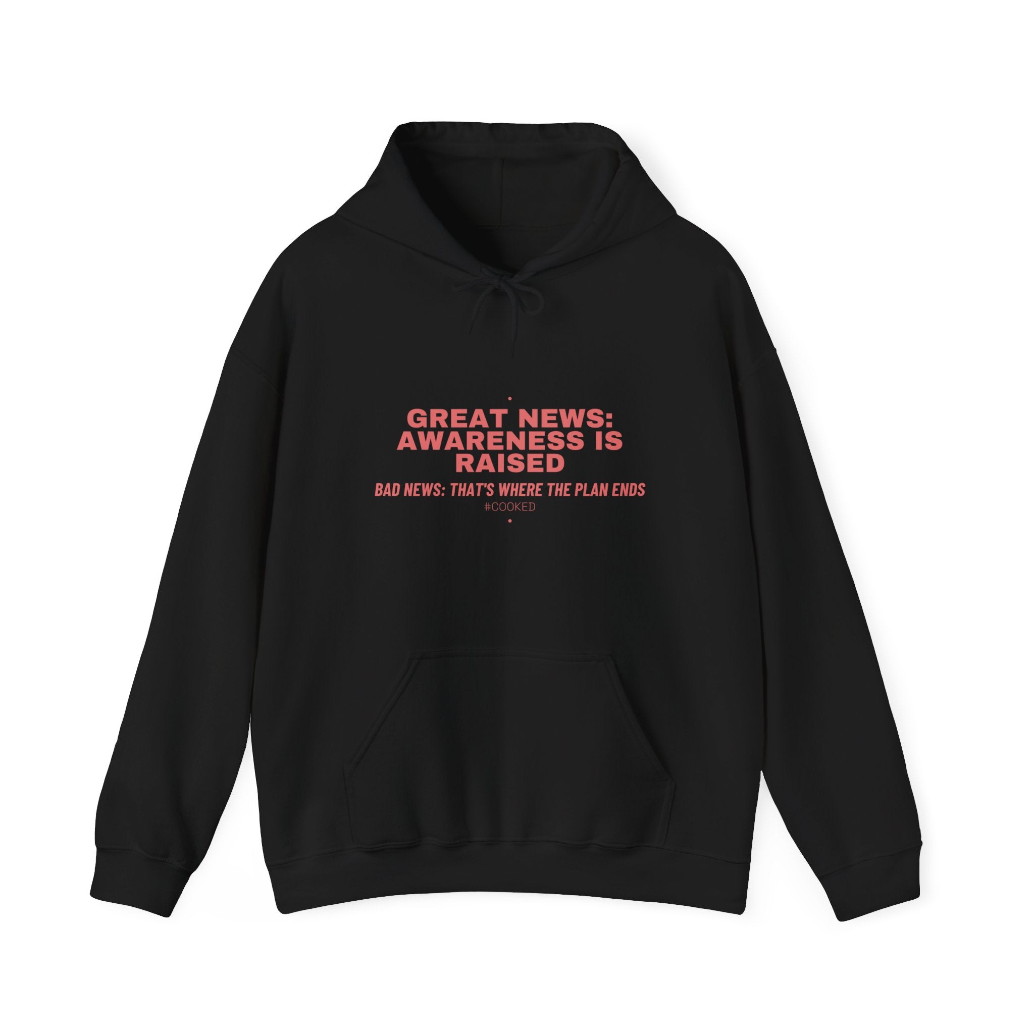 Great News: Awareness Is Raised - Trendy Teez Funny Hoodie mockup