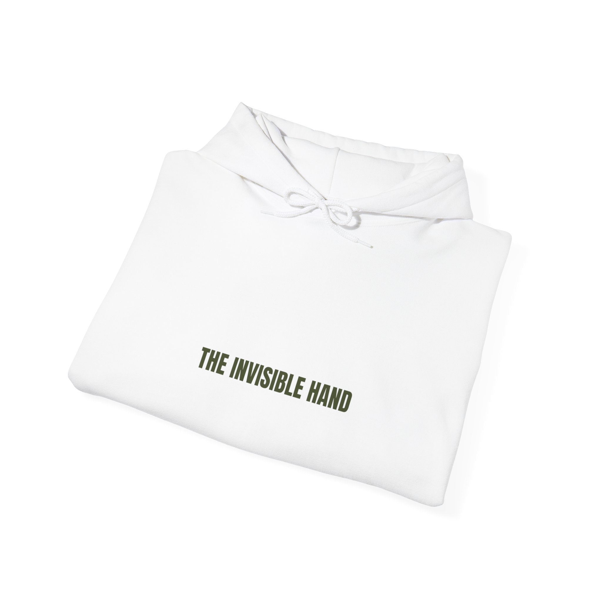 The Invisible Hand - Trendy Teez Funny Hoodie mockup