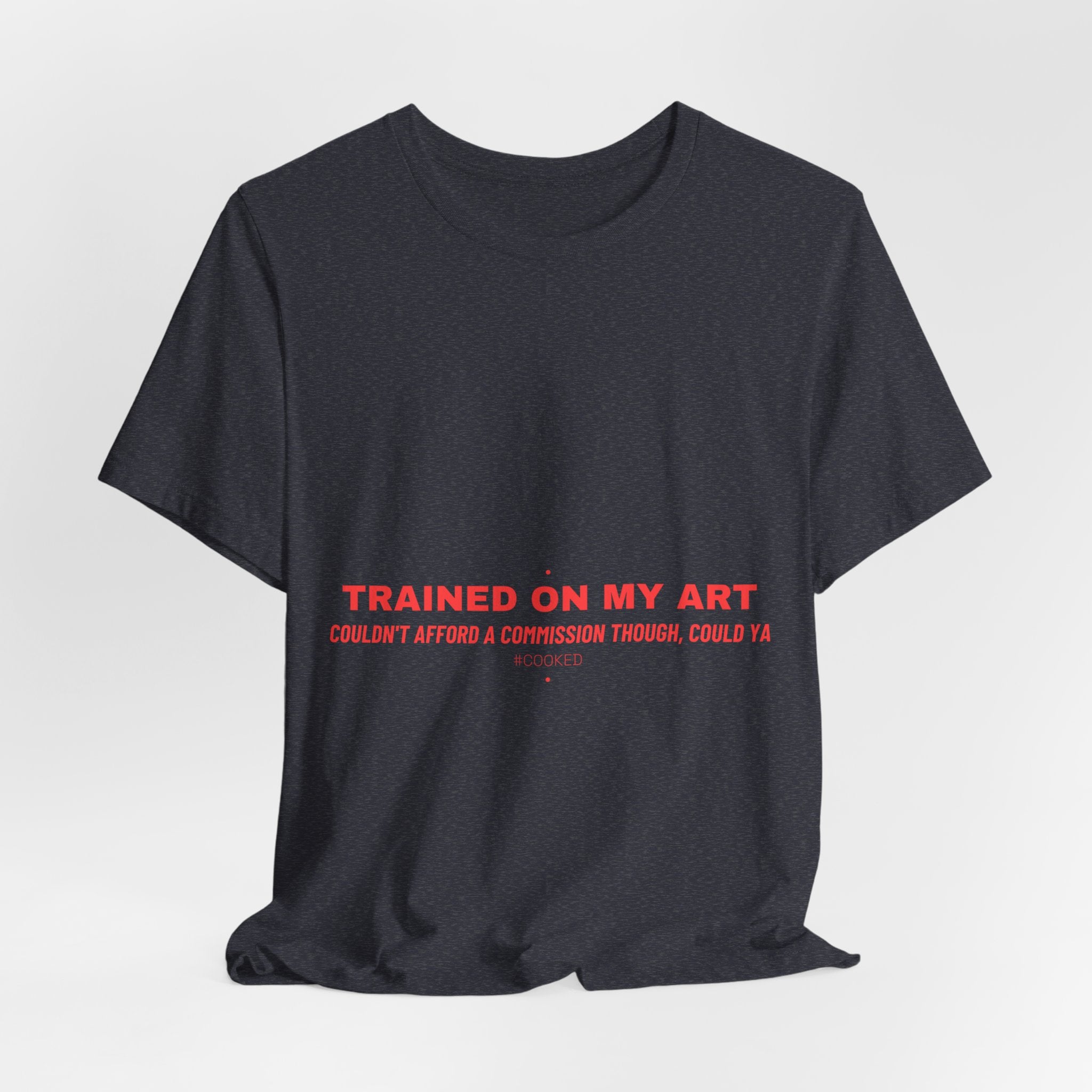 Trained On My Art - Trendy Teez Funny Tee mockup