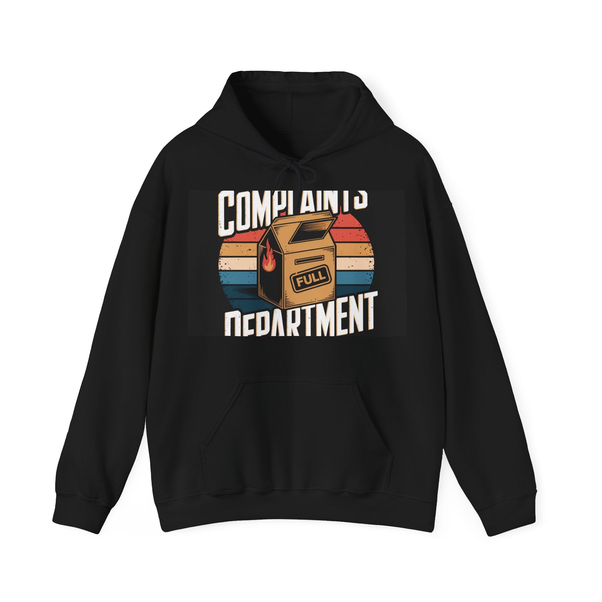 Complaints Department - Trendy Teez Funny Hoodie mockup