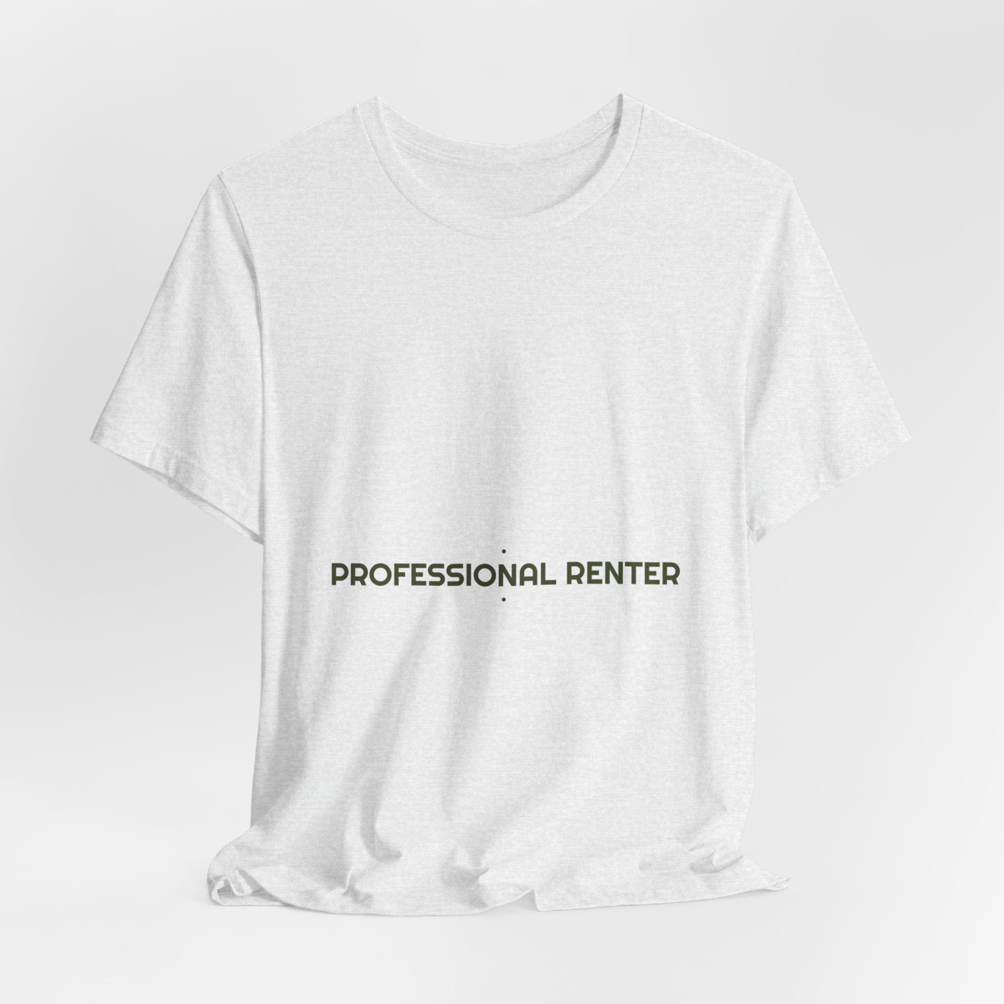 Professional Renter - Trendy Teez Funny Tee mockup