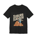 Suburb Survivor - Trendy Teez Funny Tee mockup