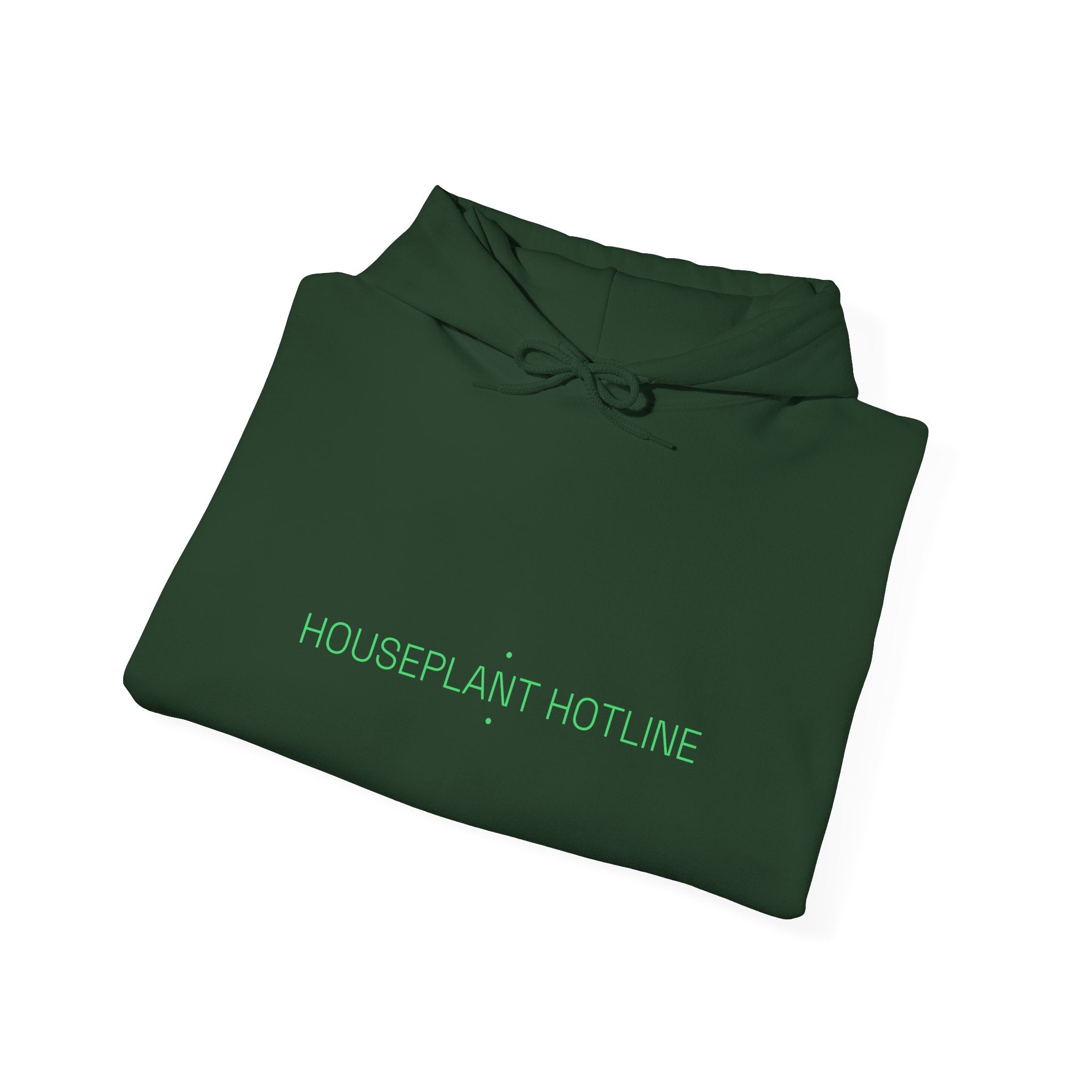Houseplant Hotline - Trendy Teez Funny Hoodie mockup