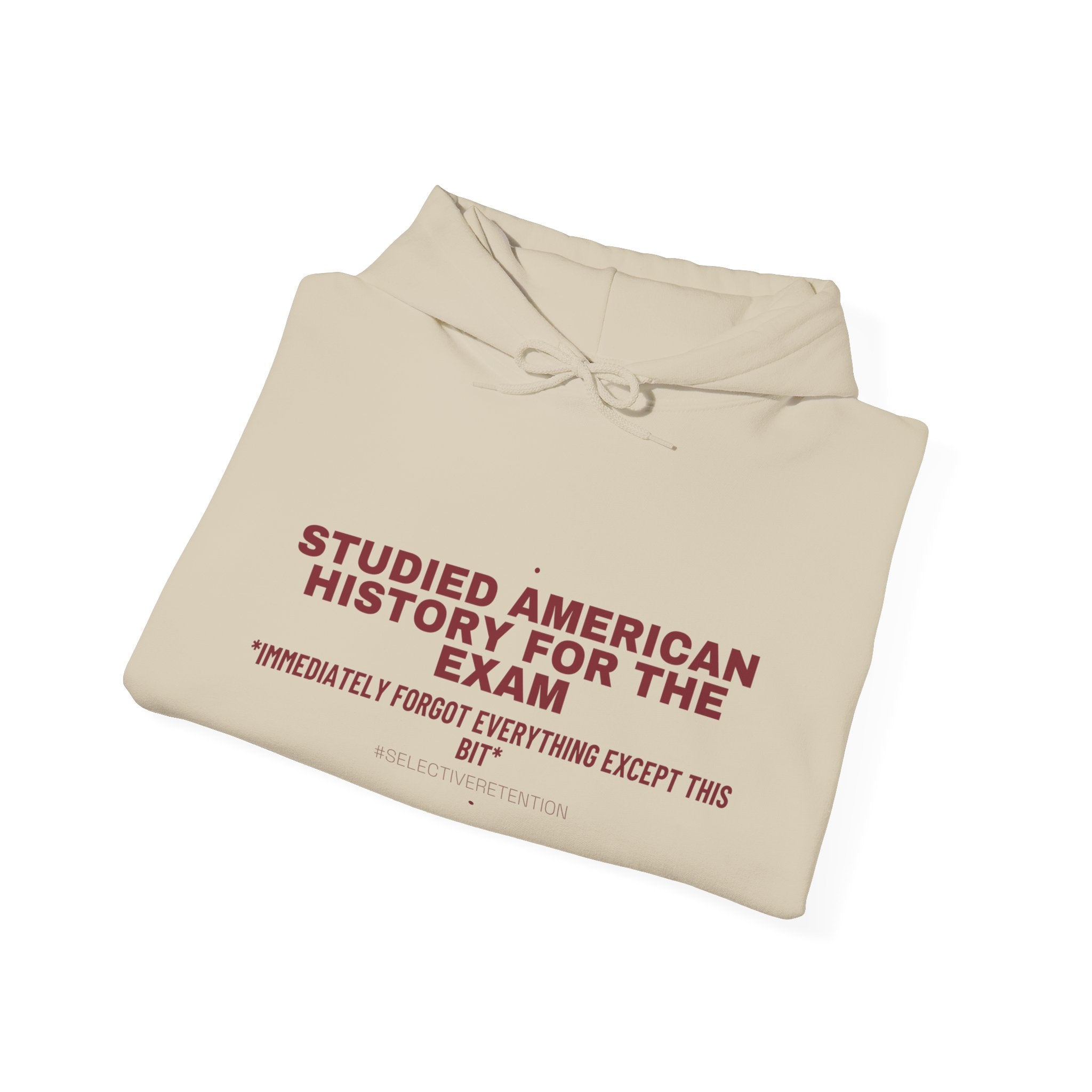 Studied American History For The Exam - Trendy Teez Funny Hoodie mockup