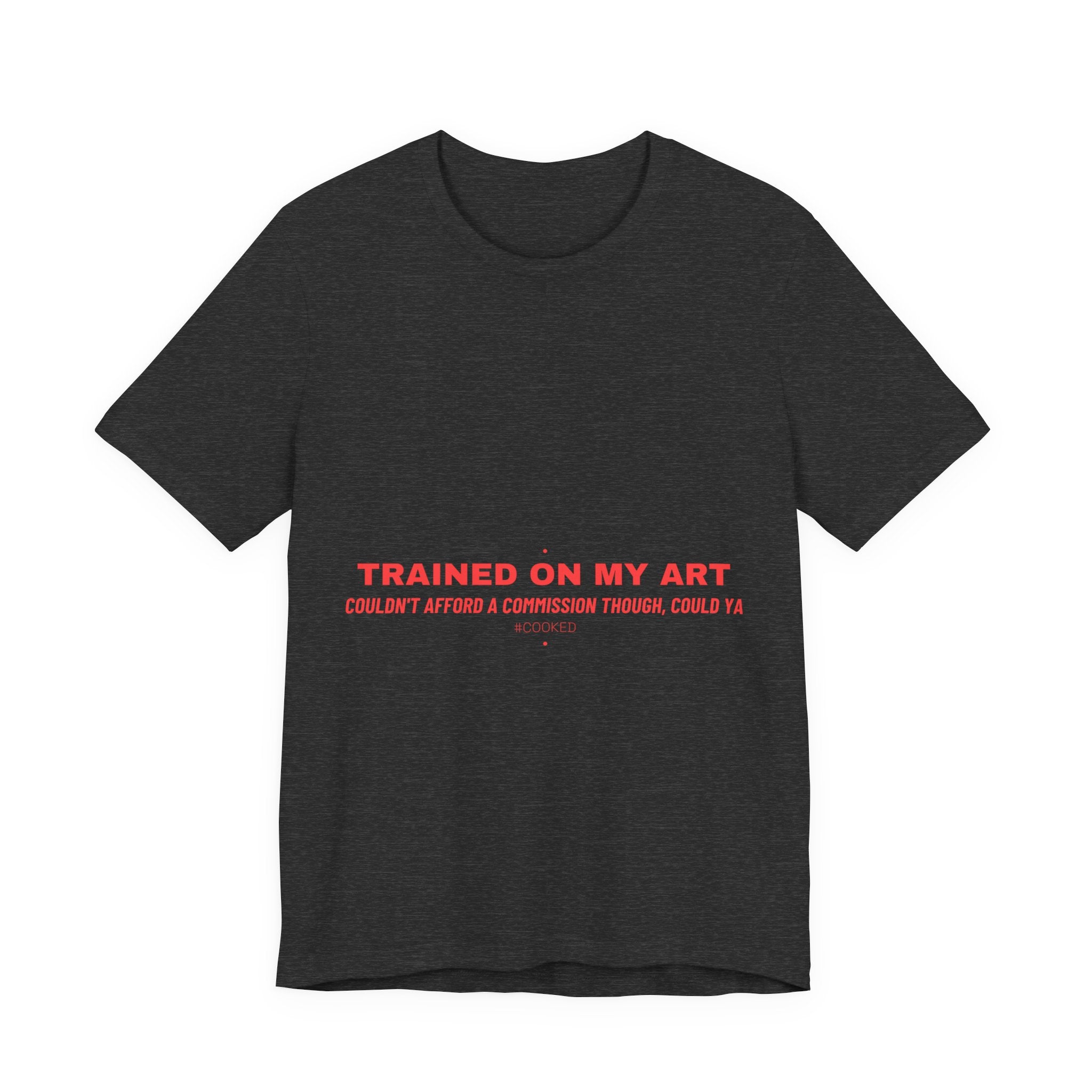 Trained On My Art - Trendy Teez Funny Tee mockup