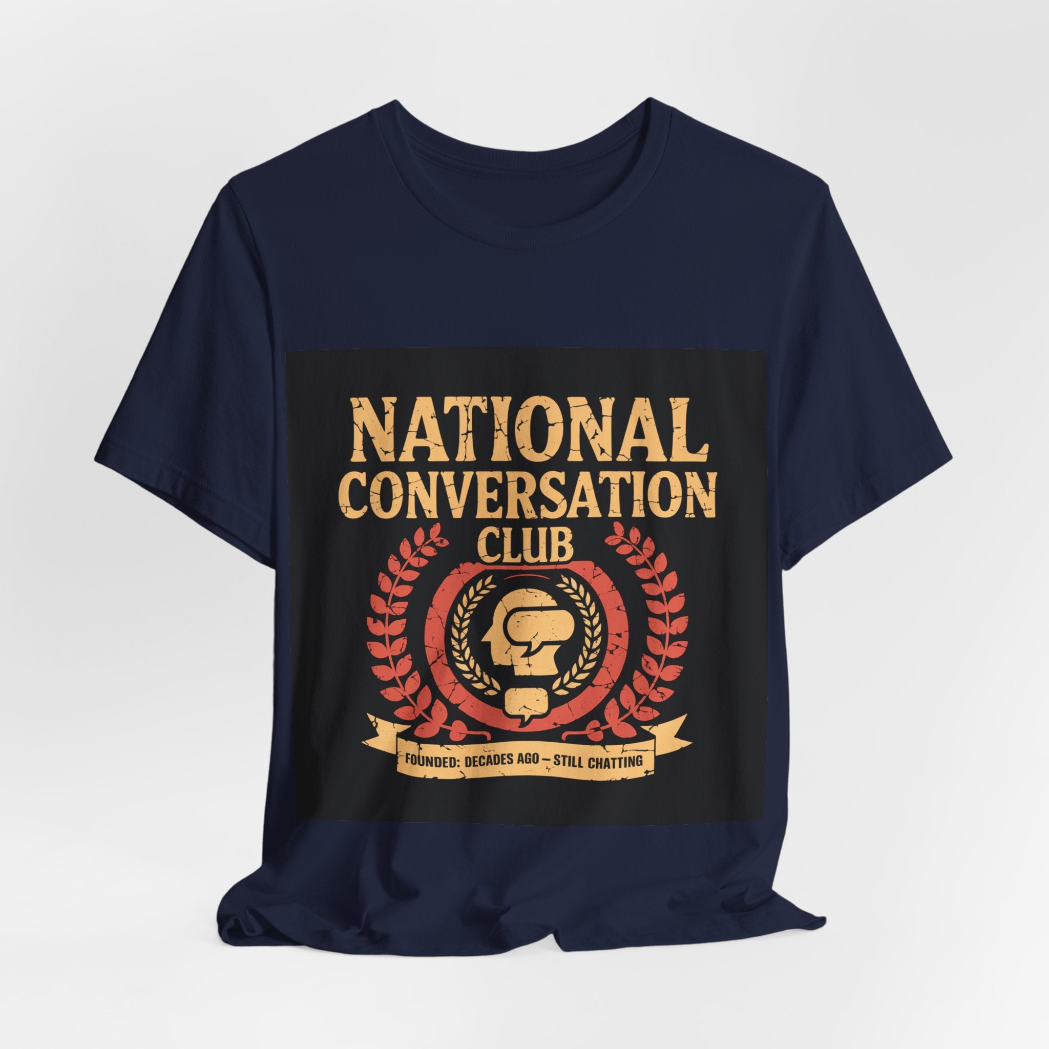 National Conversation Club - Trendy Teez Funny Tee mockup