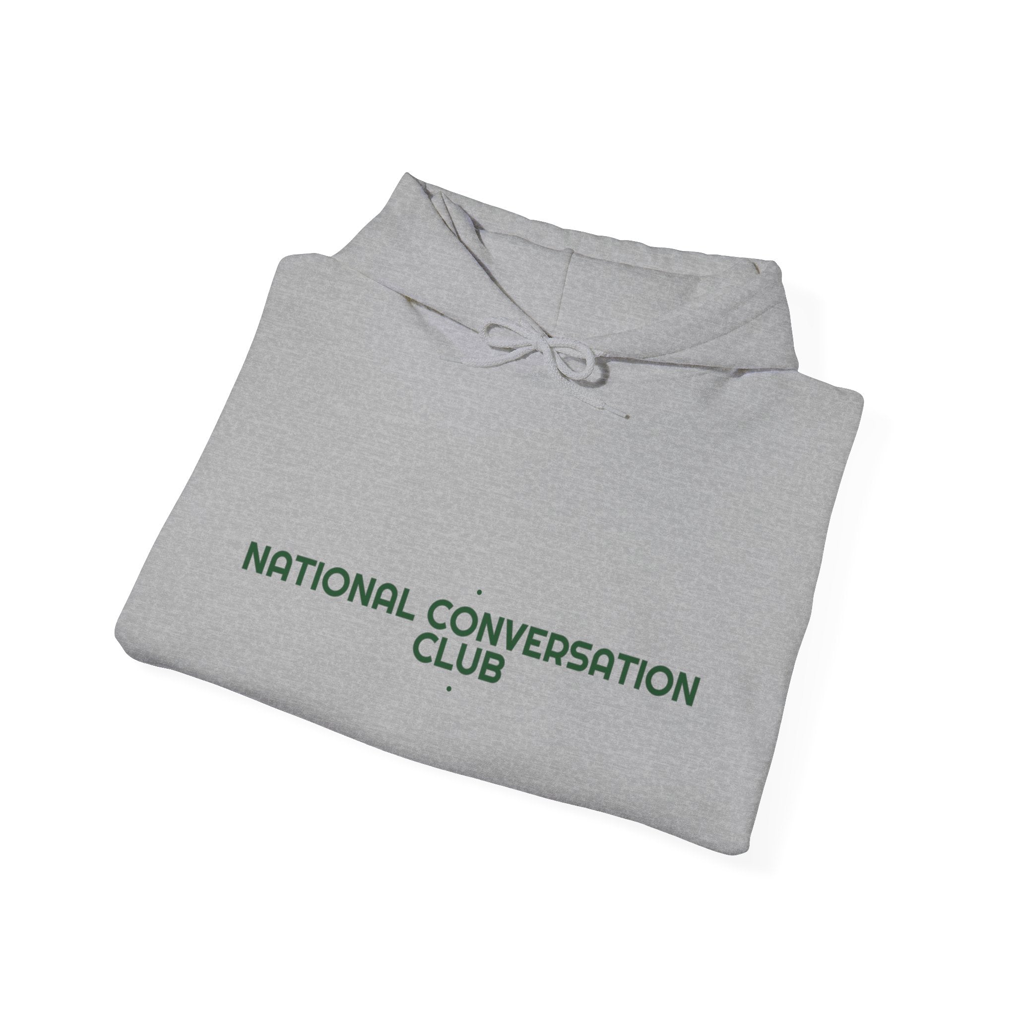 National Conversation Club - Trendy Teez Funny Hoodie mockup