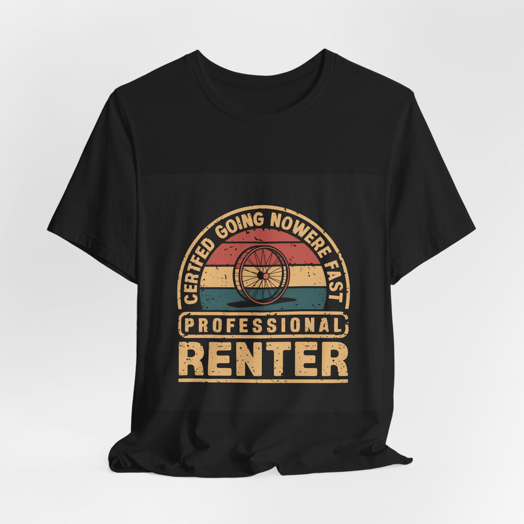 Professional Renter - Trendy Teez Funny Tee mockup