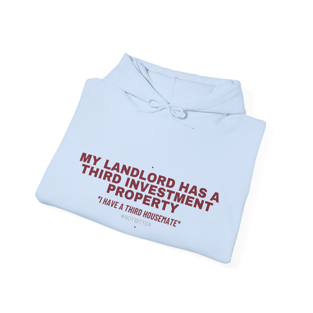 My Landlord Has A Third Investment Property - Trendy Teez Funny Hoodie mockup