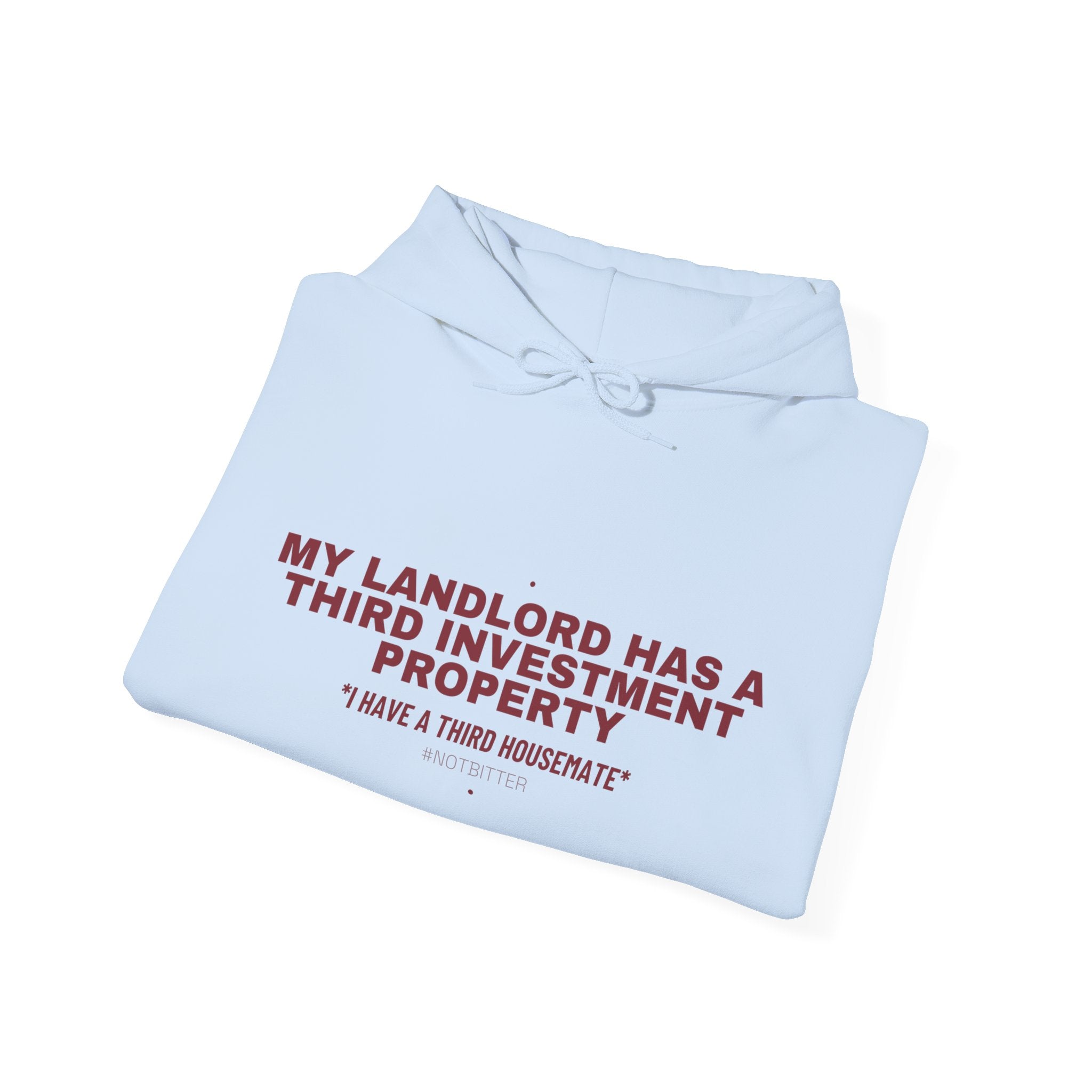 My Landlord Has A Third Investment Property - Trendy Teez Funny Hoodie mockup