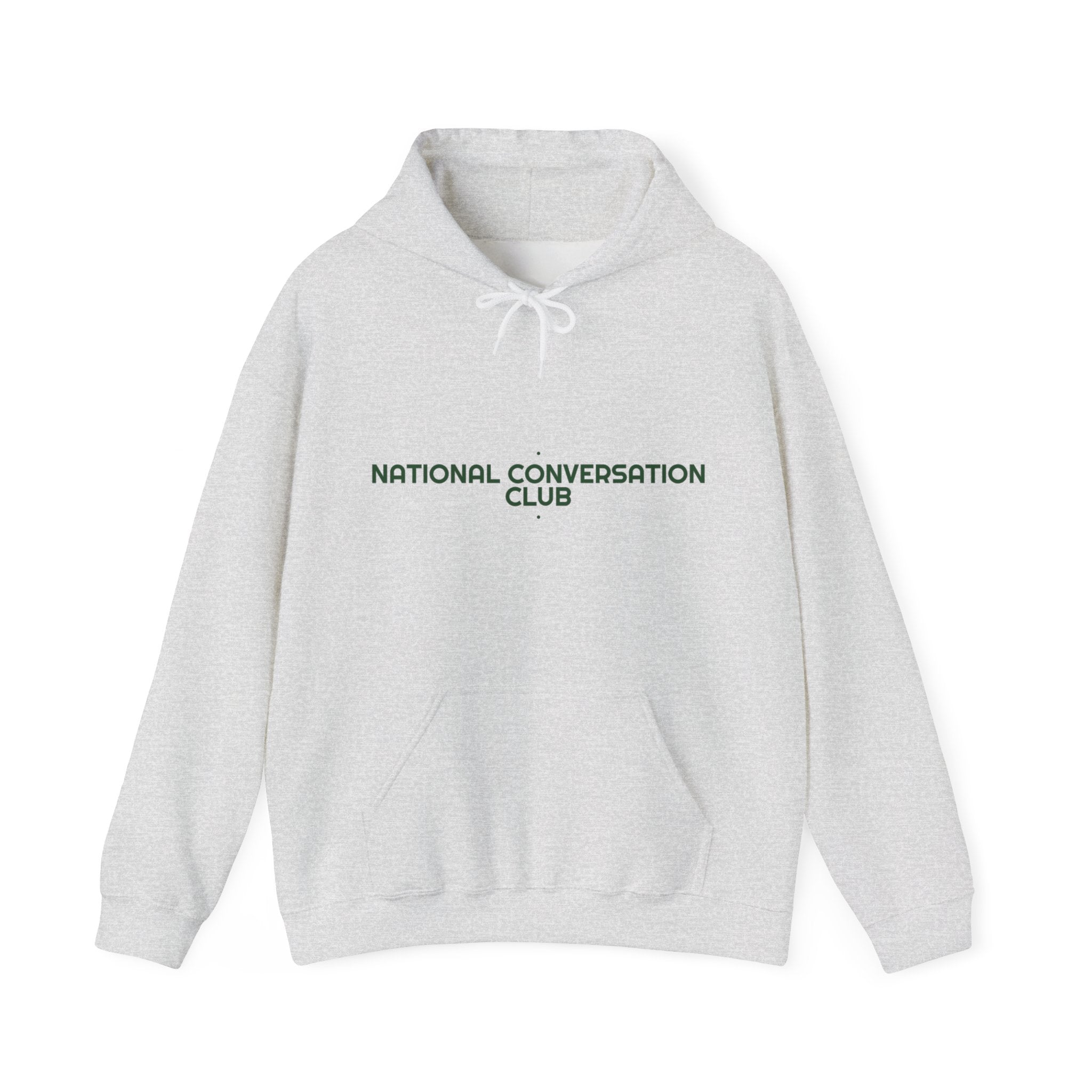 National Conversation Club - Trendy Teez Funny Hoodie mockup