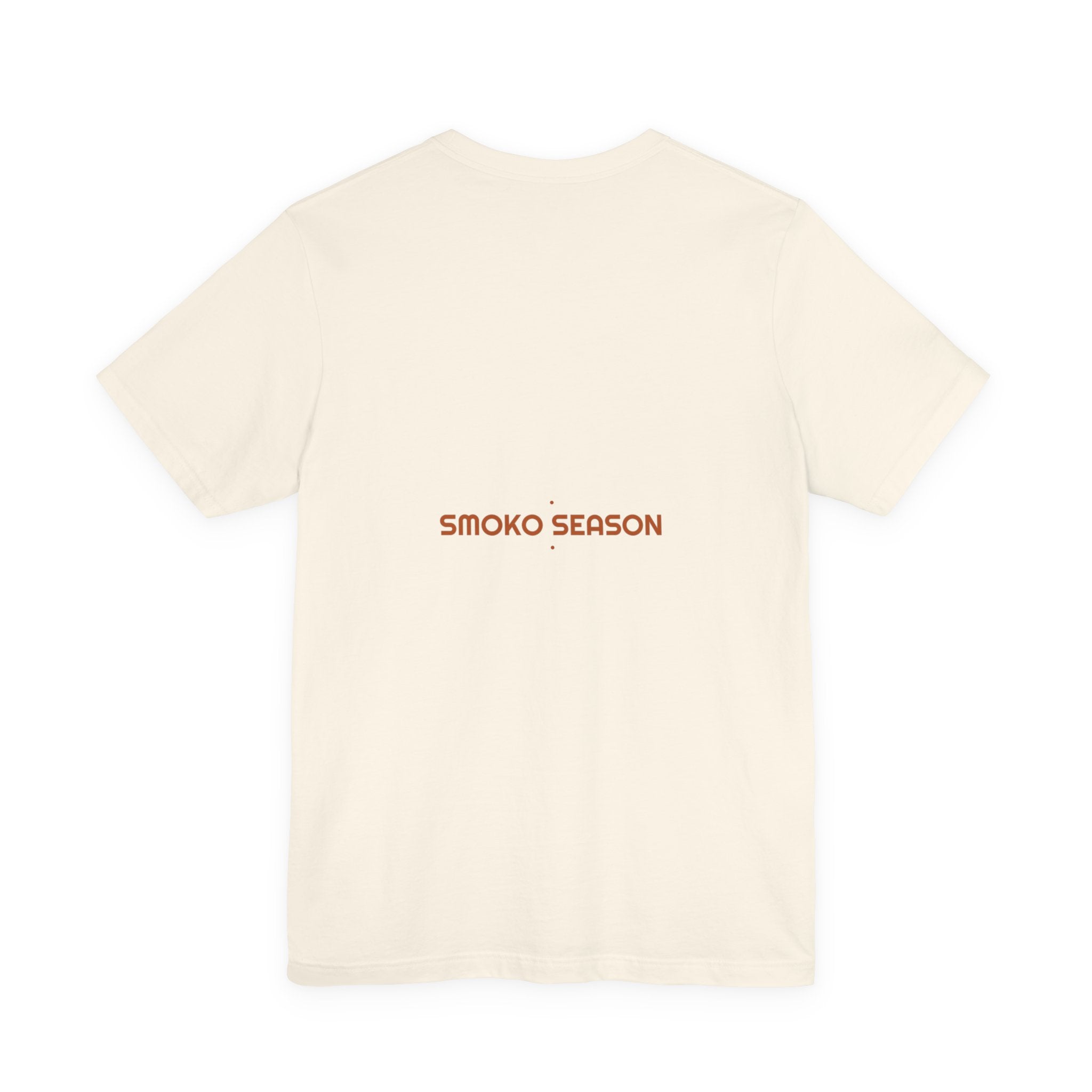 Smoko Season - Trendy Teez Funny Tee (Back Print) mockup