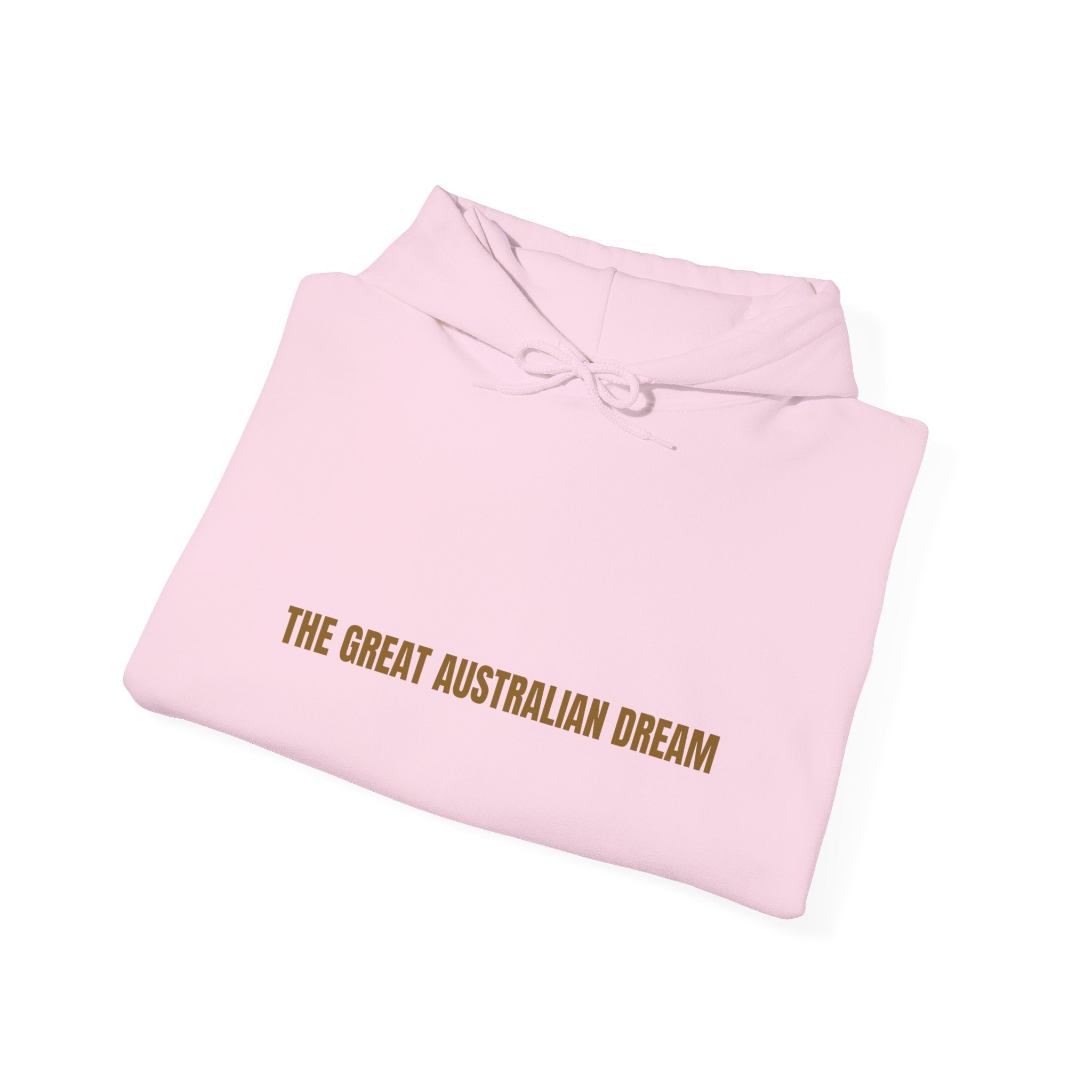 The Great Australian Dream - Trendy Teez Funny Hoodie mockup