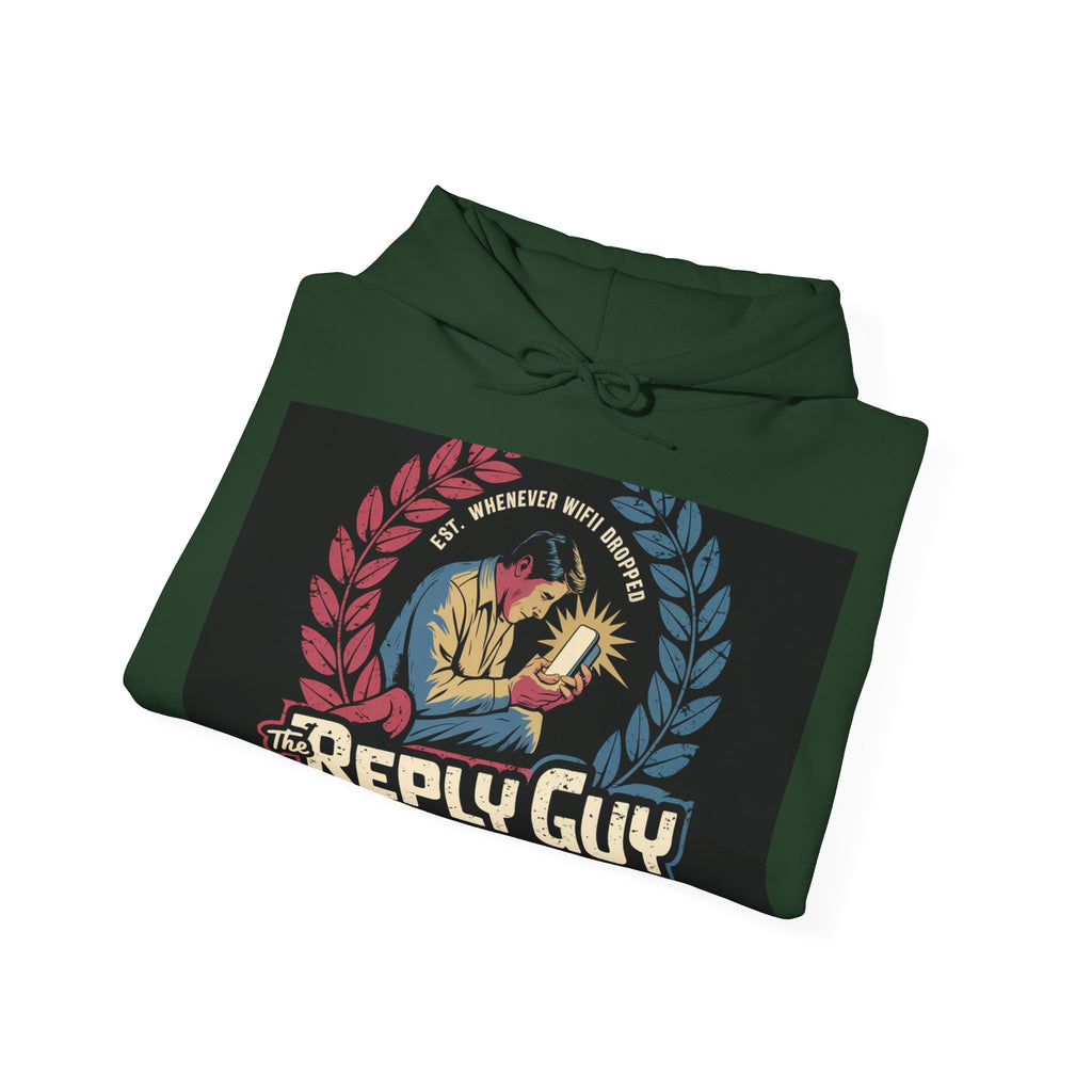 The Reply Guy Hall Of Fame - Trendy Teez Funny Hoodie mockup