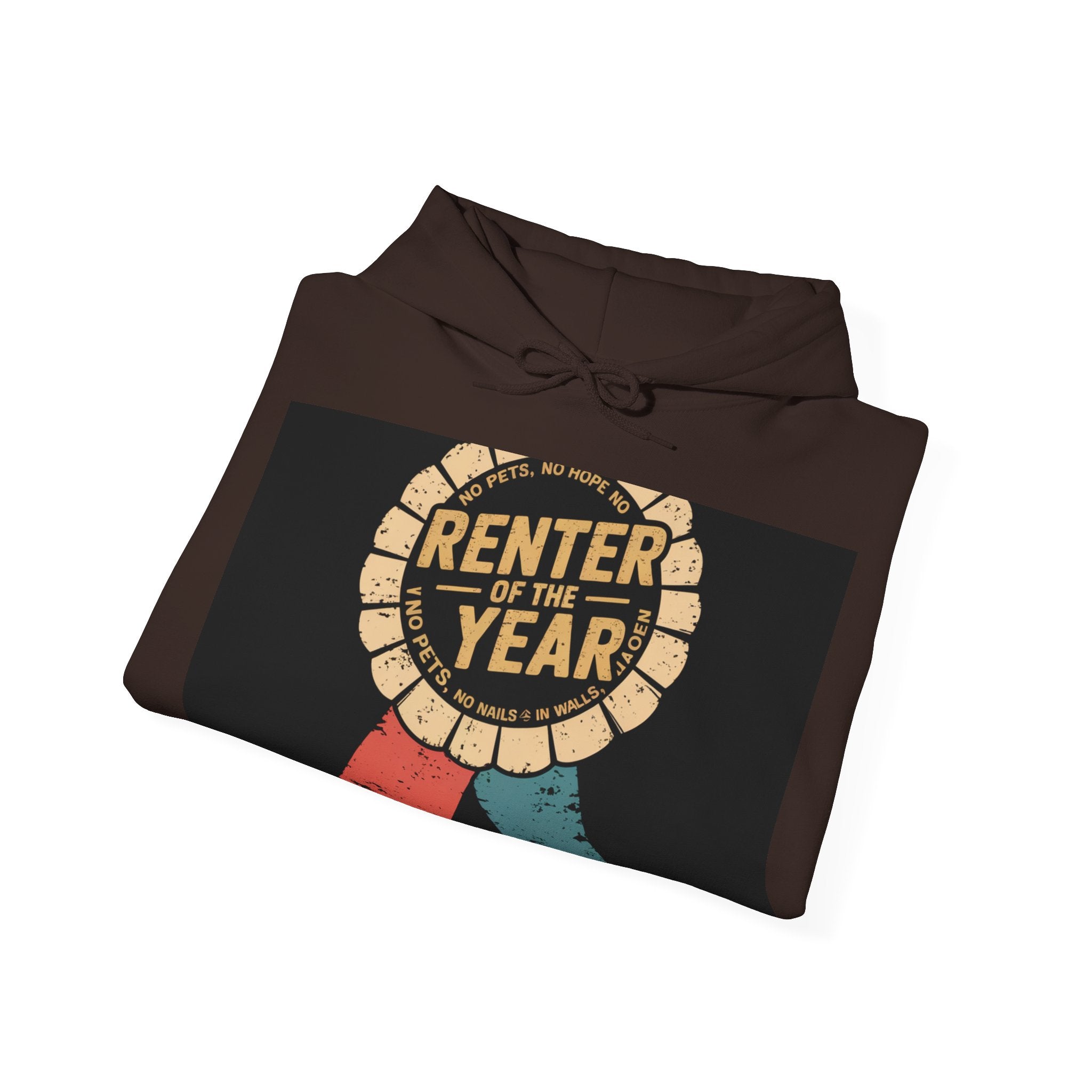 Renter Of The Year - Trendy Teez Funny Hoodie mockup