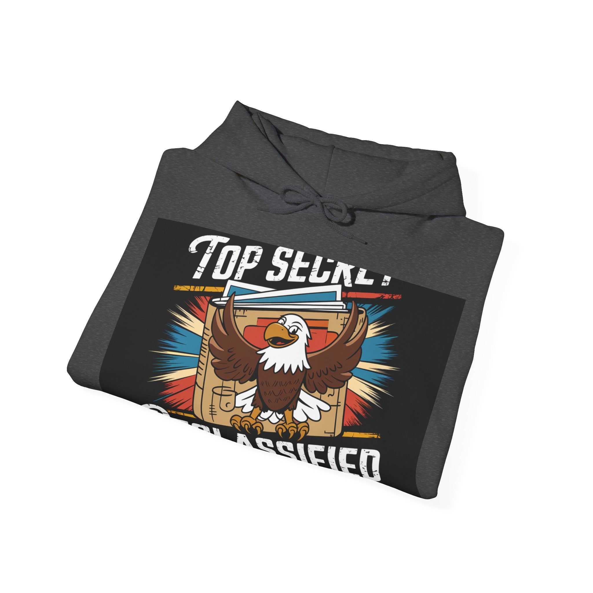Declassified - Trendy Teez Funny Hoodie mockup