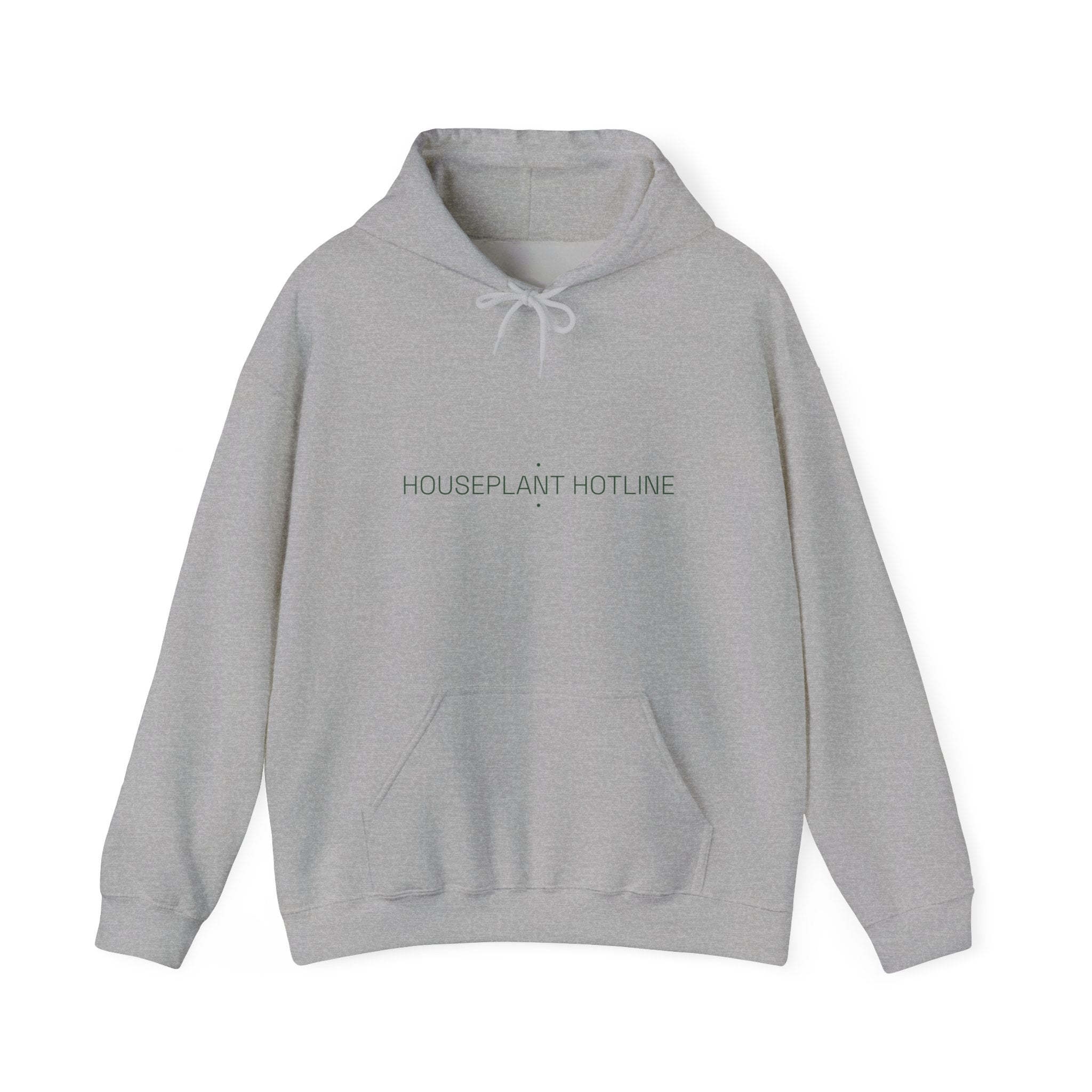Houseplant Hotline - Trendy Teez Funny Hoodie mockup