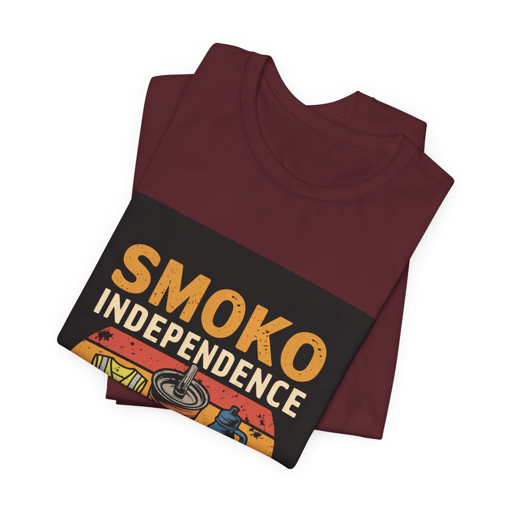 Smoko Independence Movement - Trendy Teez Funny Tee mockup