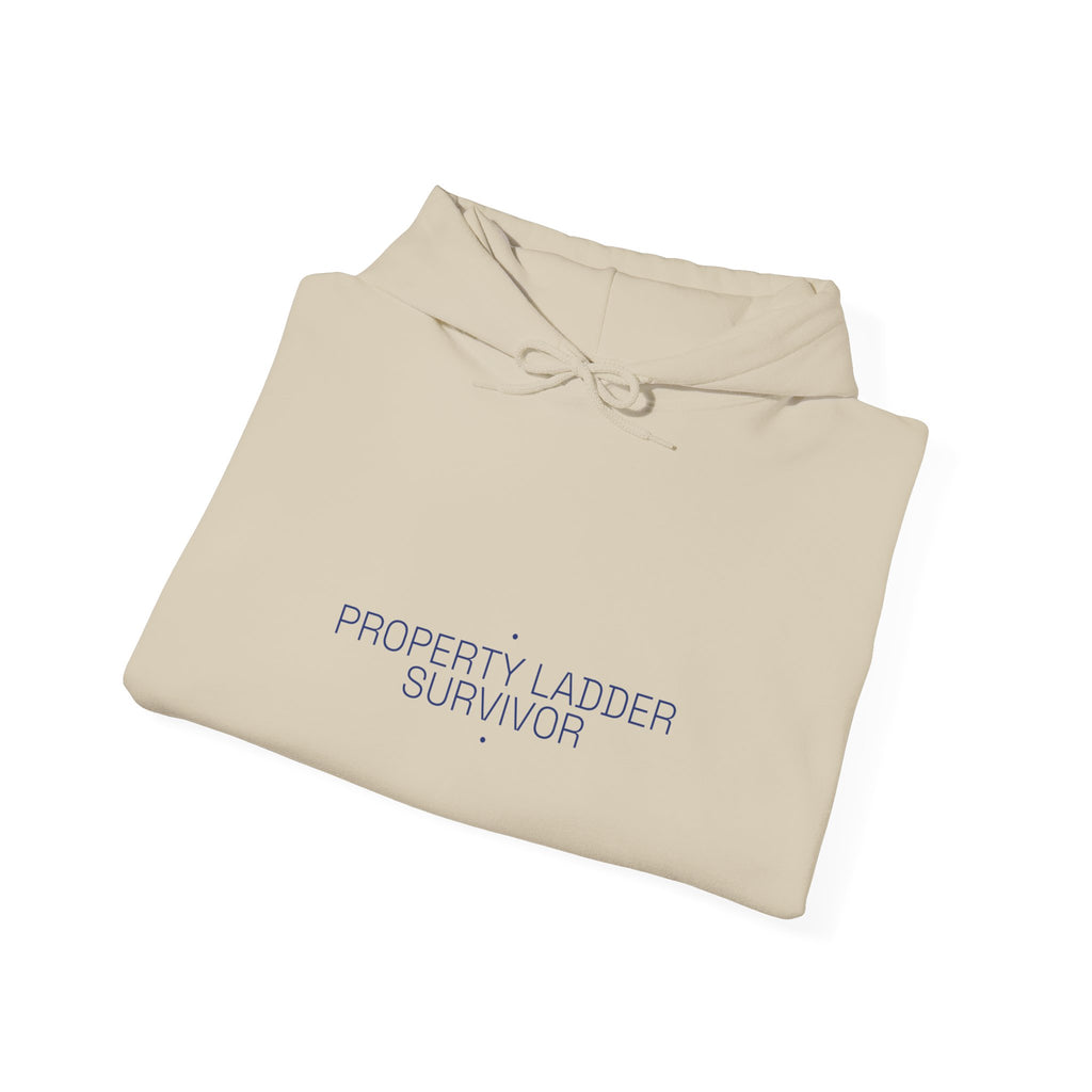 Property Ladder Survivor - Trendy Teez Funny Hoodie mockup
