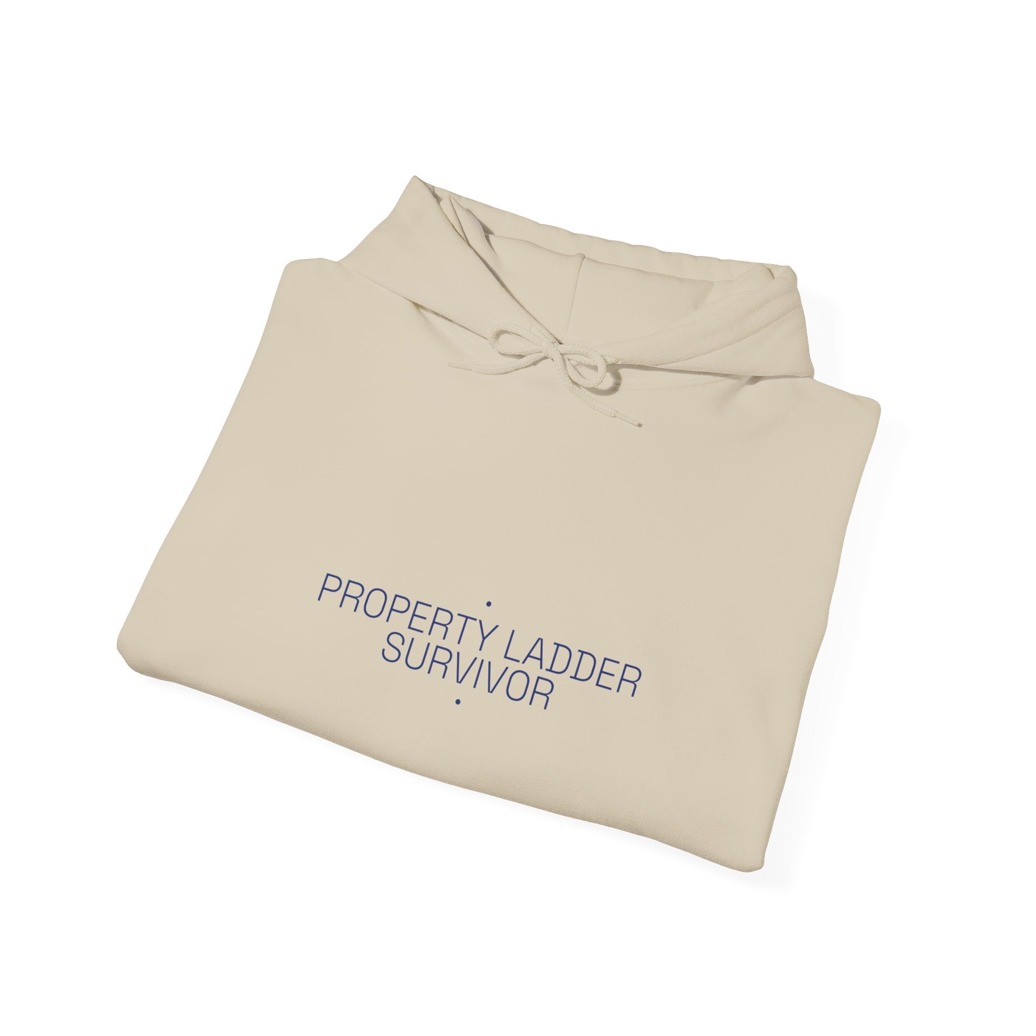 Property Ladder Survivor - Trendy Teez Funny Hoodie mockup