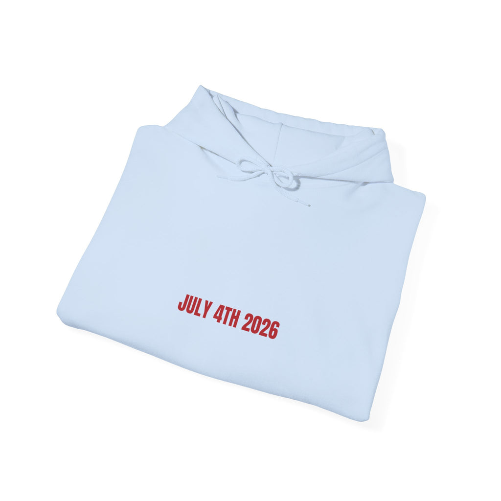 July 4Th 2026 - Trendy Teez Funny Hoodie mockup