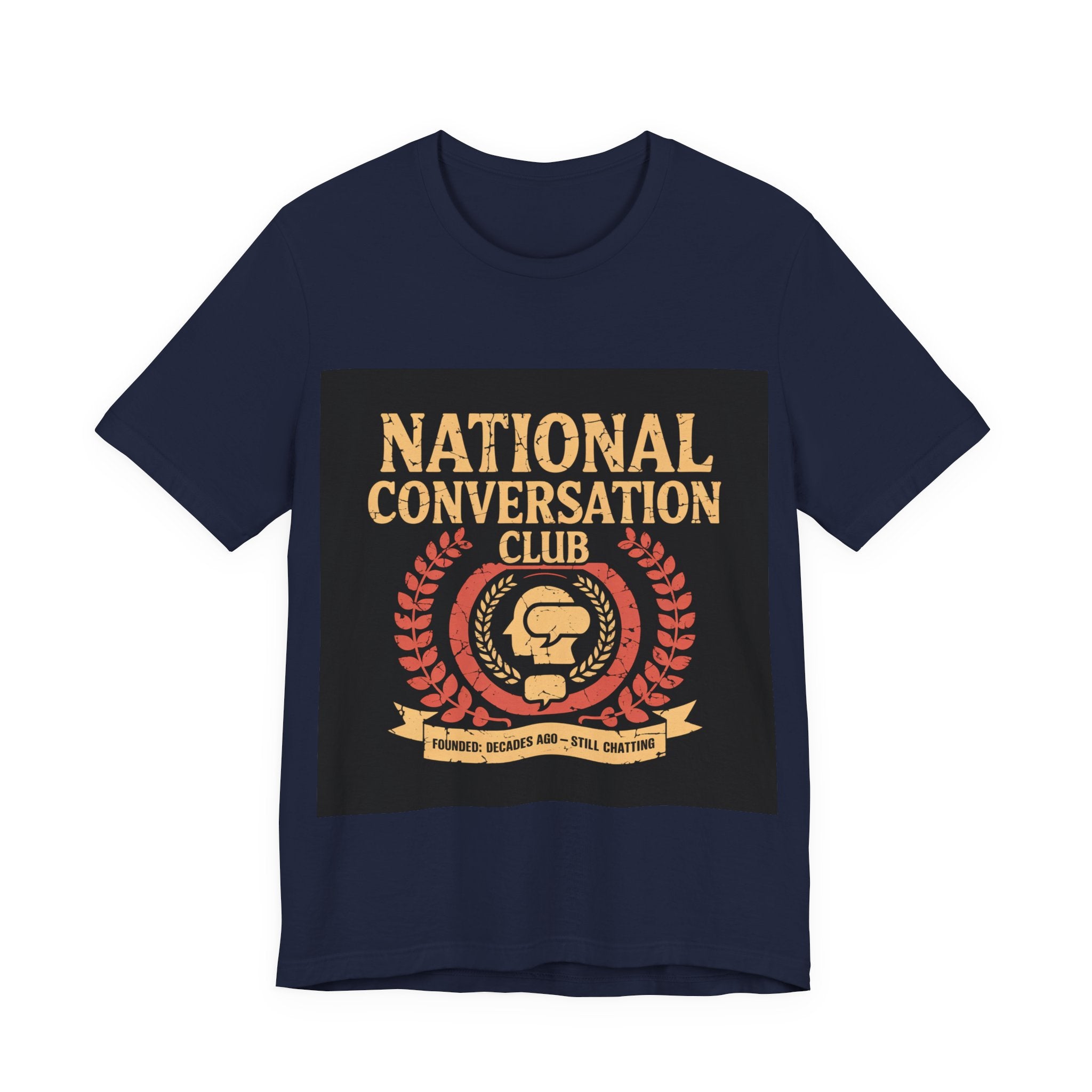 National Conversation Club - Trendy Teez Funny Tee mockup