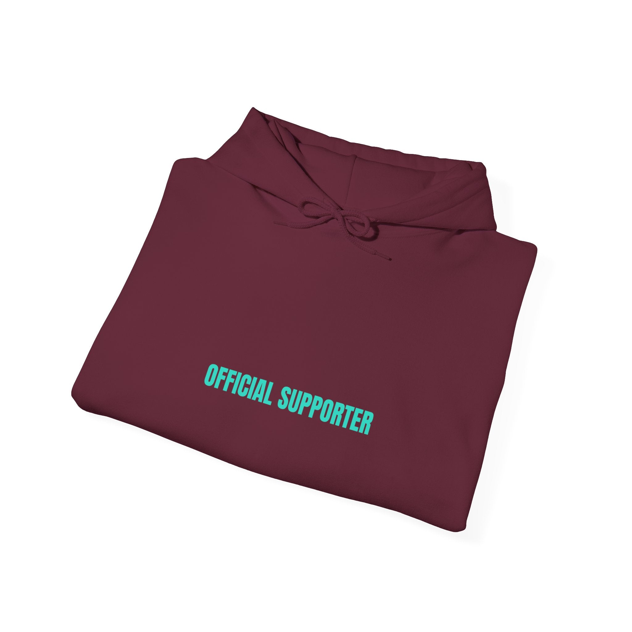 Official Supporter - Trendy Teez Funny Hoodie mockup