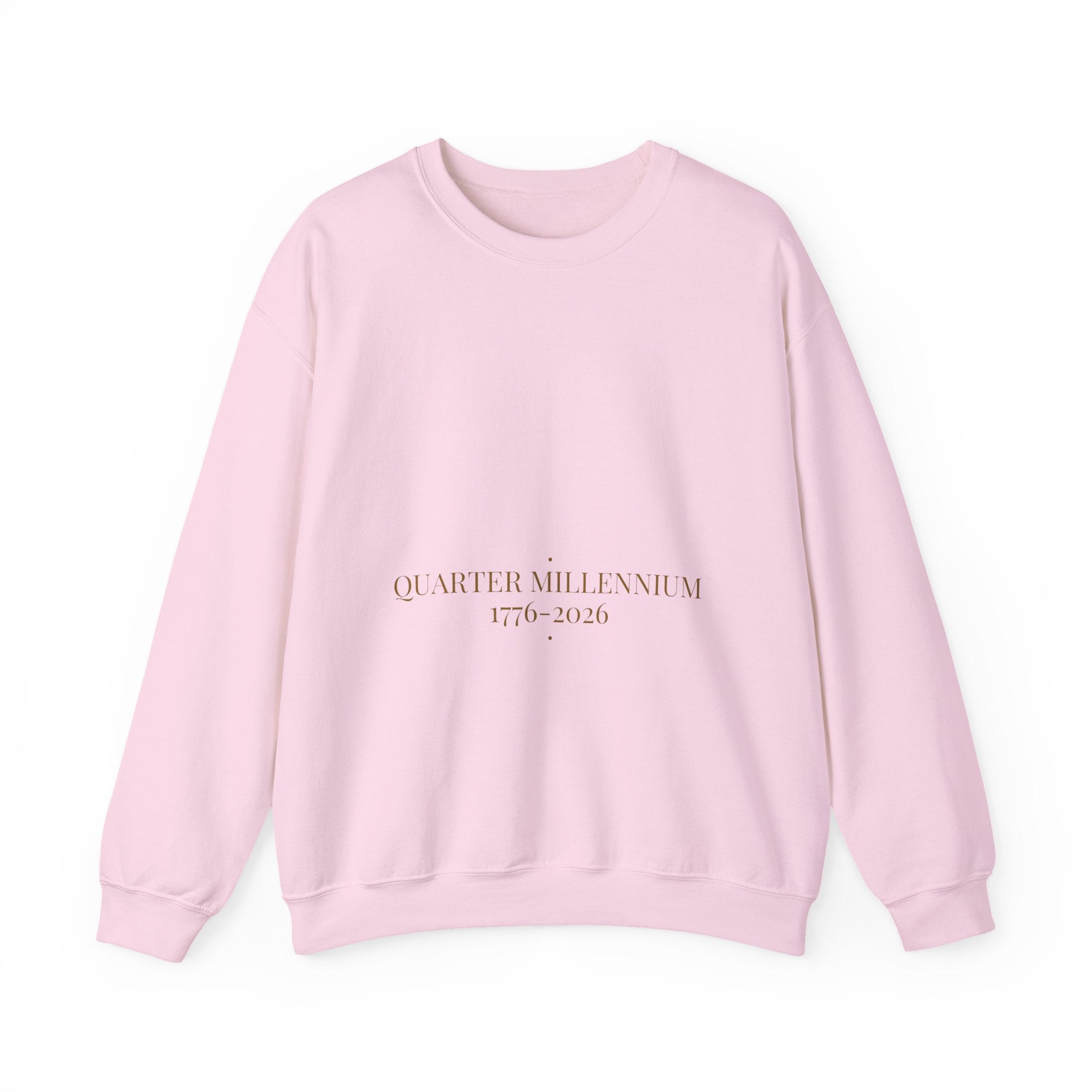 Quarter Millennium 1776-2026 - Trendy Teez Funny Crewneck mockup