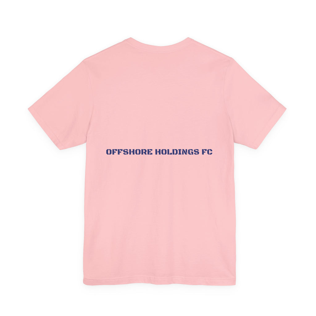 Offshore Holdings Fc - Trendy Teez Funny Tee (Back Print) mockup