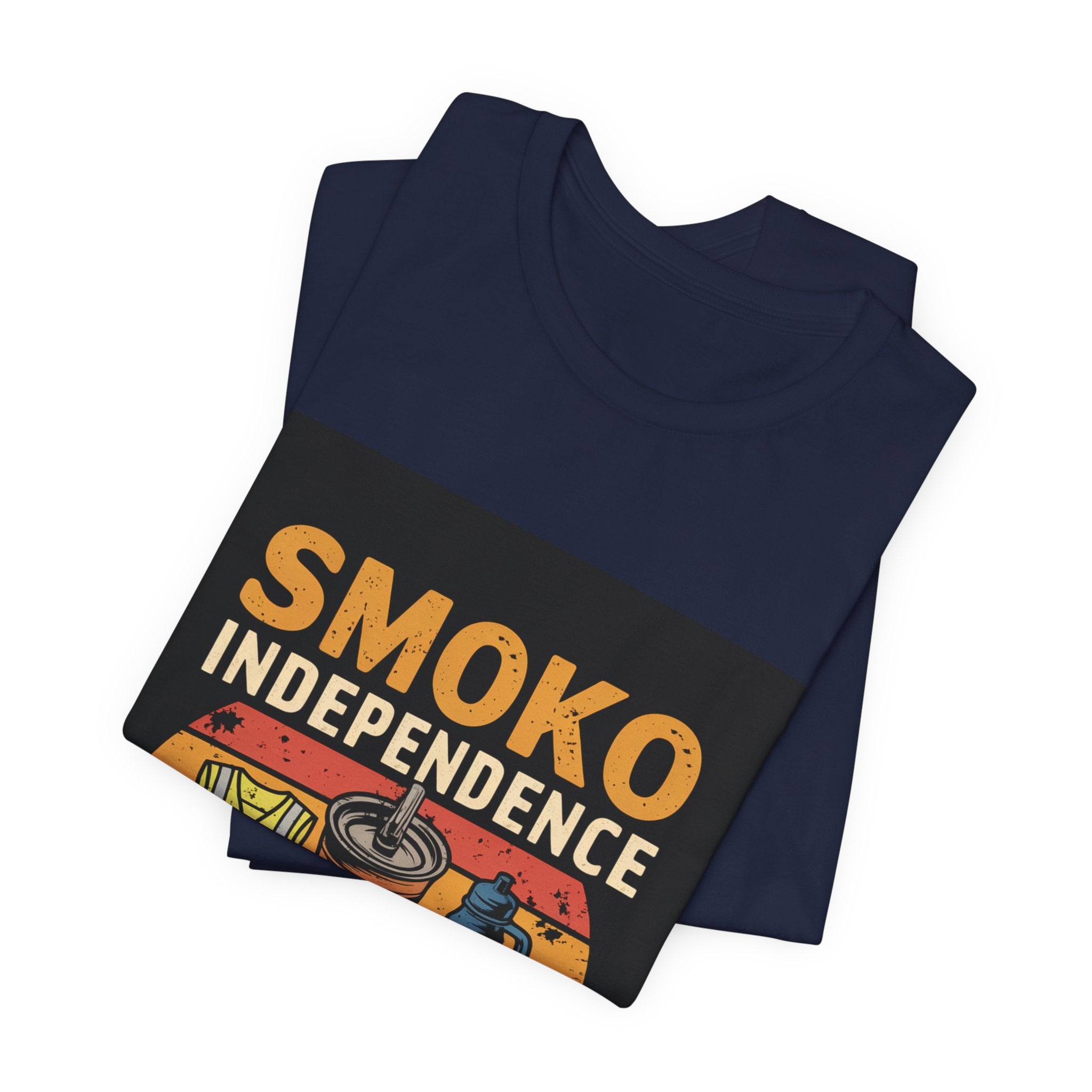 Smoko Independence Movement - Trendy Teez Funny Tee mockup