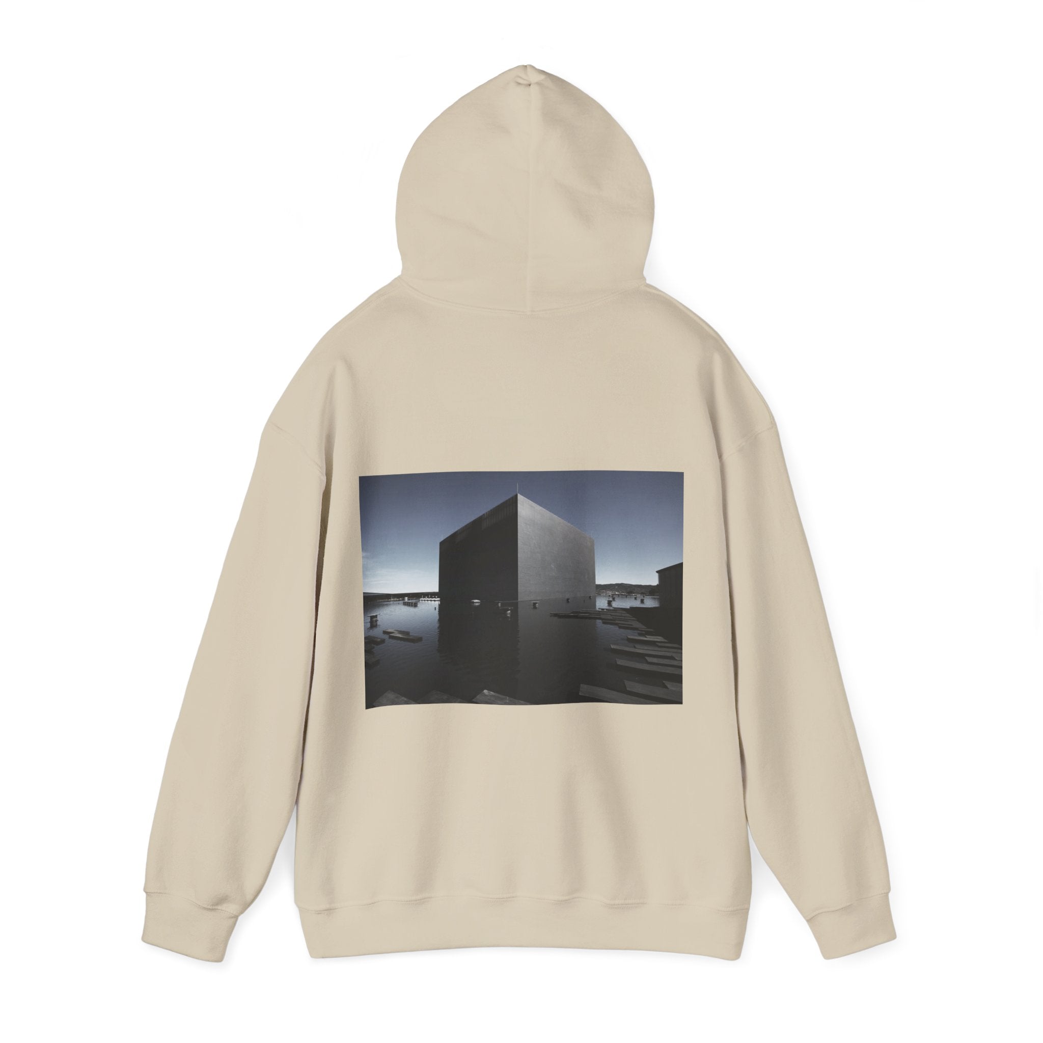 Covilhã Data Center (Covilhã, Portugal) — Hard Hoodie (Back Print)